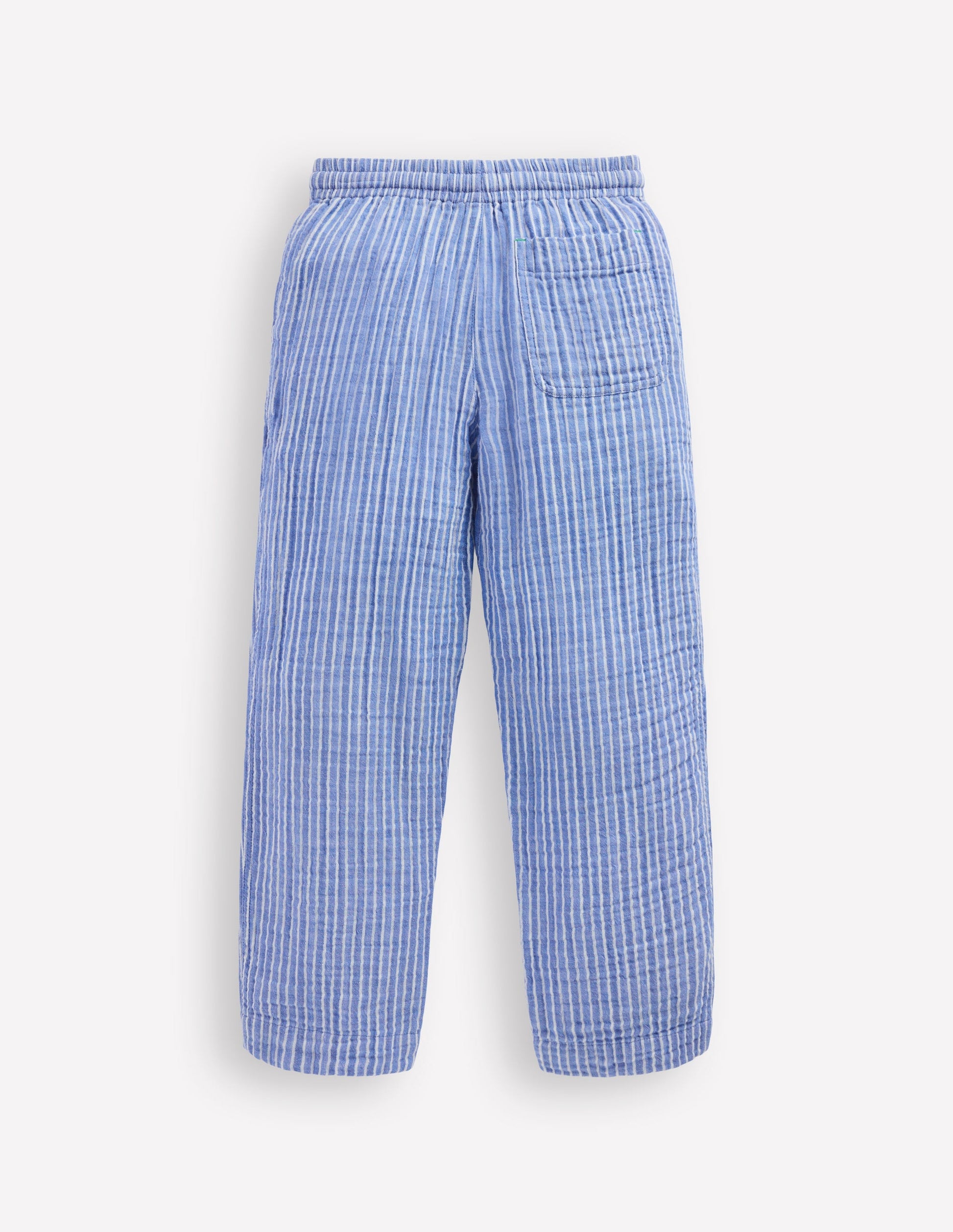 Double Cloth Summer Trouser-Stripes-3