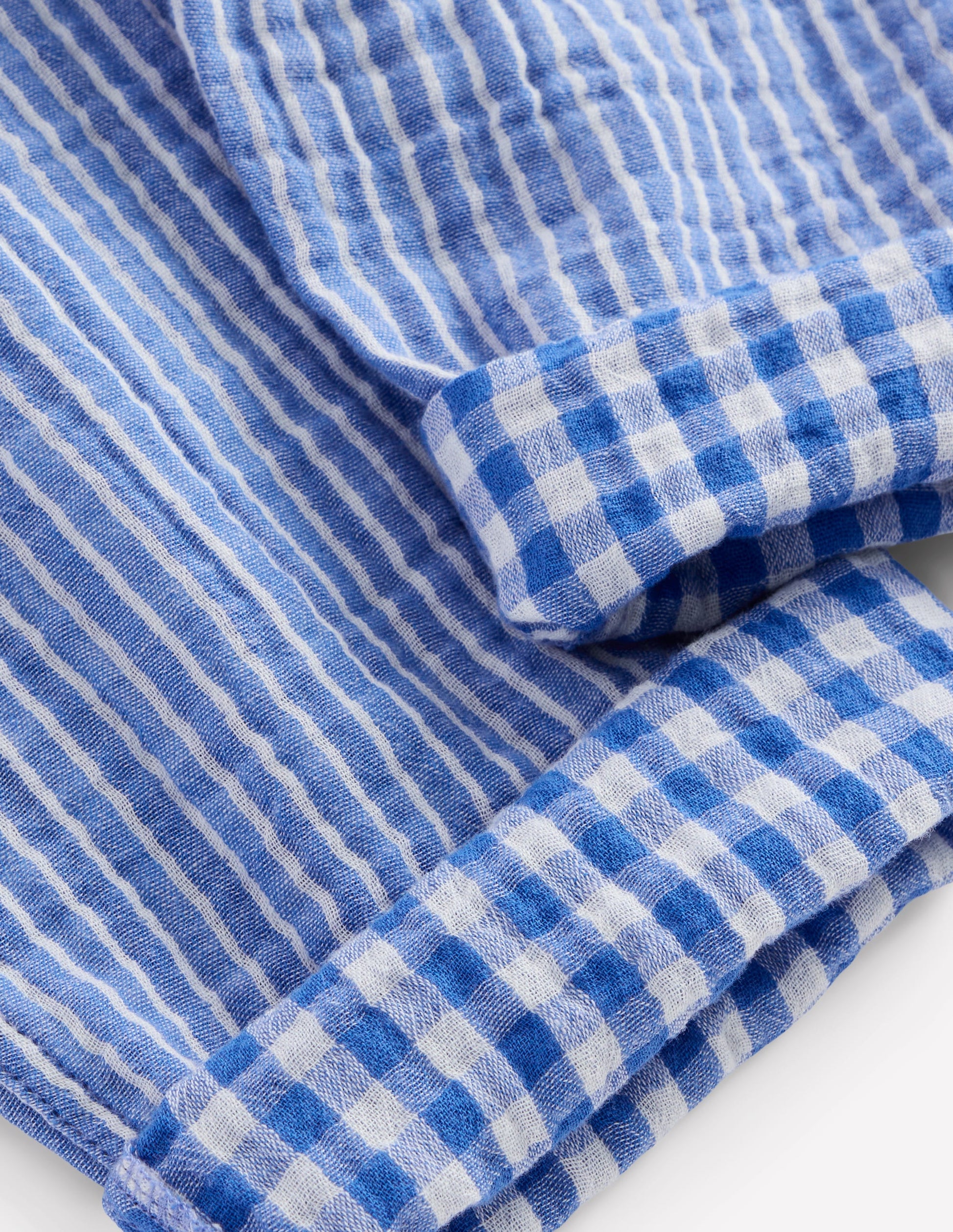 Double Cloth Summer Trouser-Stripes-5