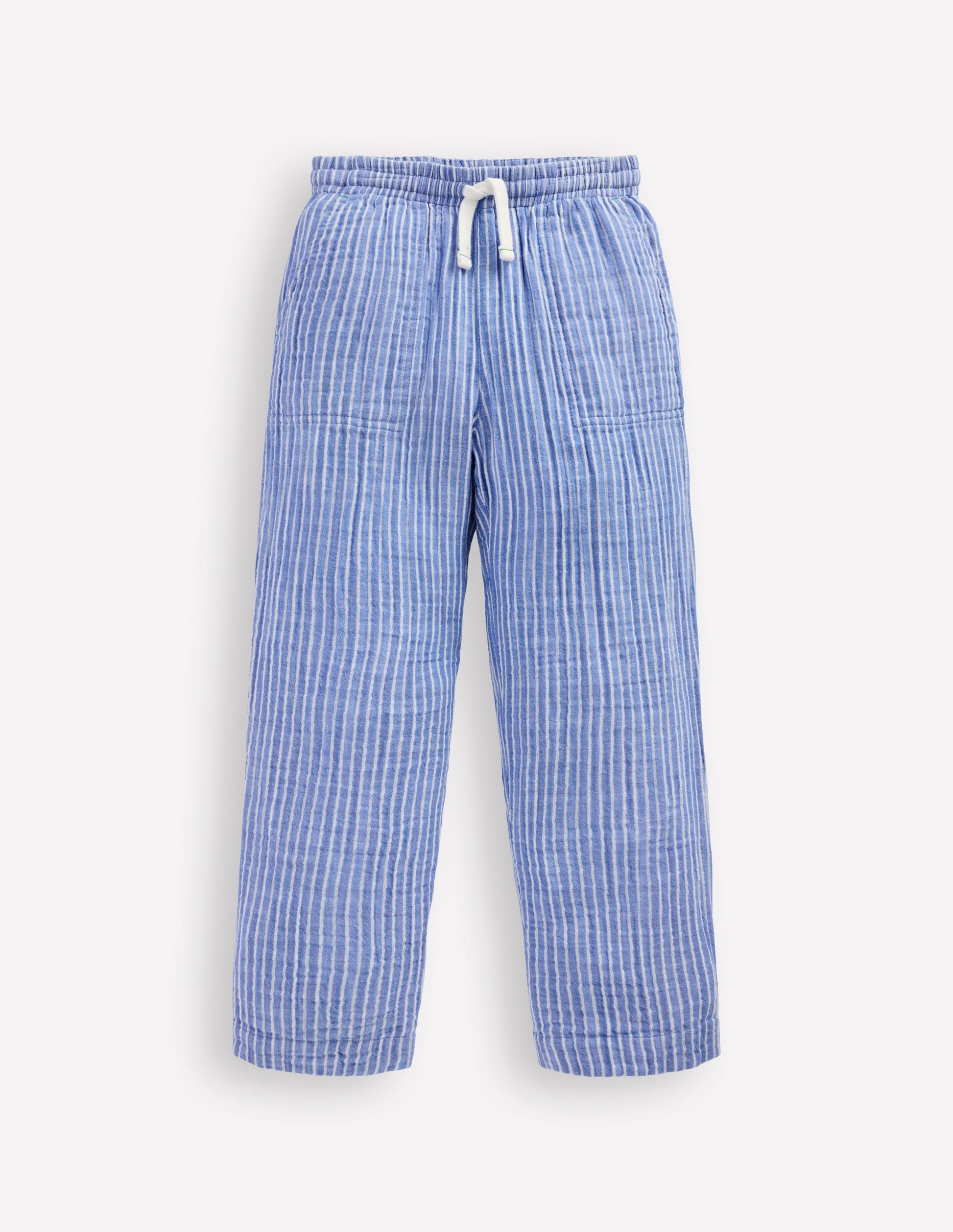 Double Cloth Summer Trouser-Stripes-2