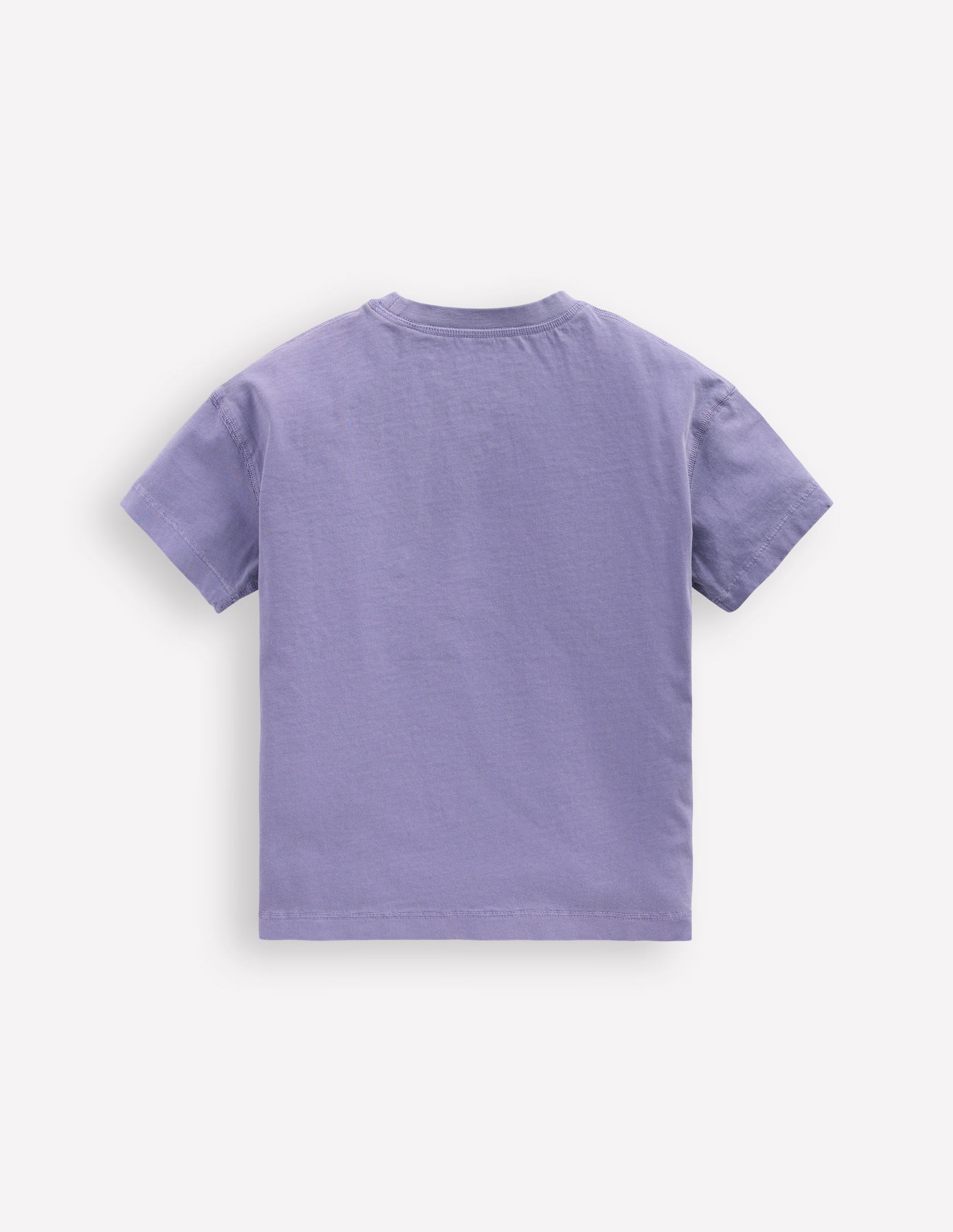 Garment Dye Relaxed T-shirt-Misty Lavender-2