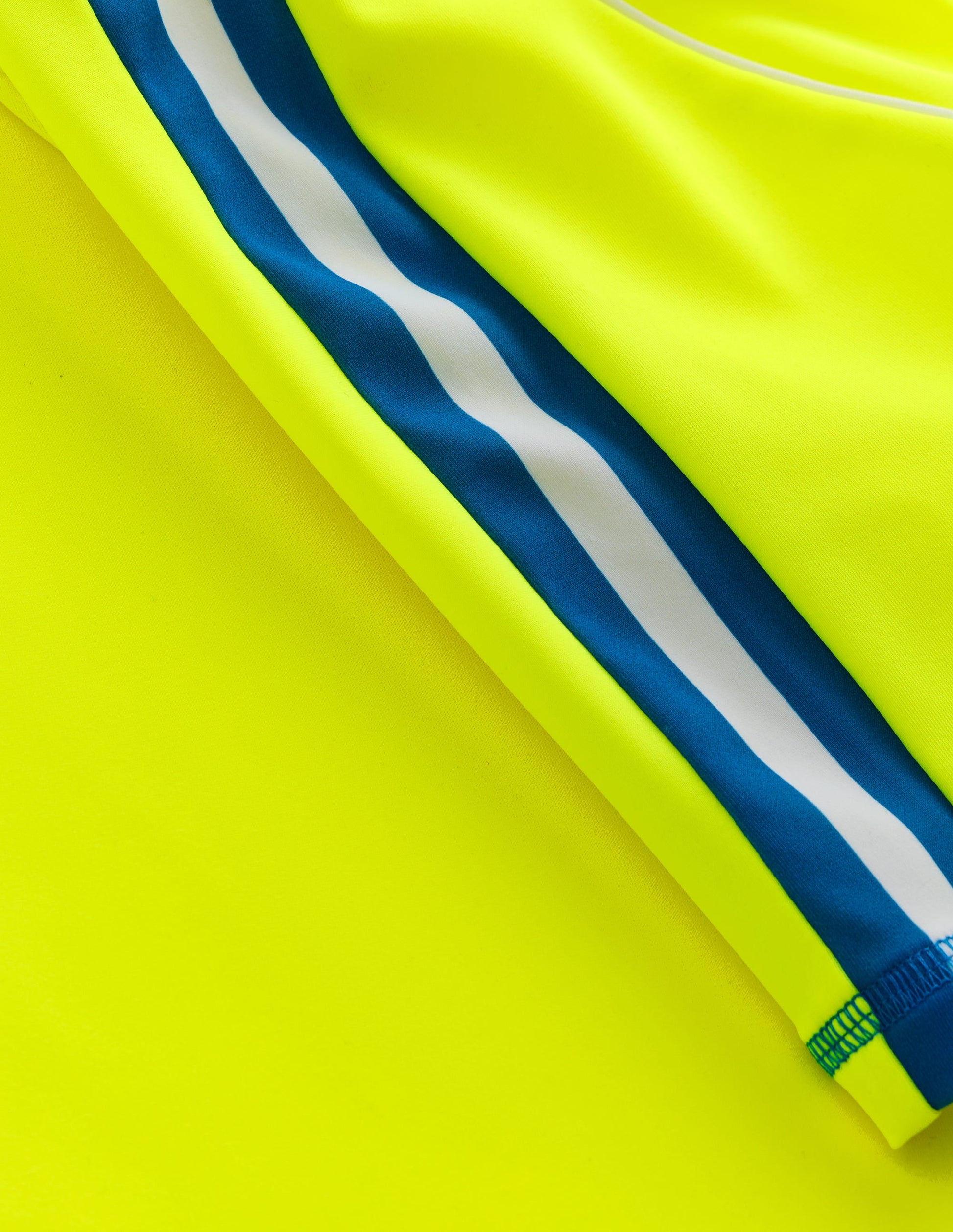 Short Sleeve Rash Vest-Acid Yellow-3