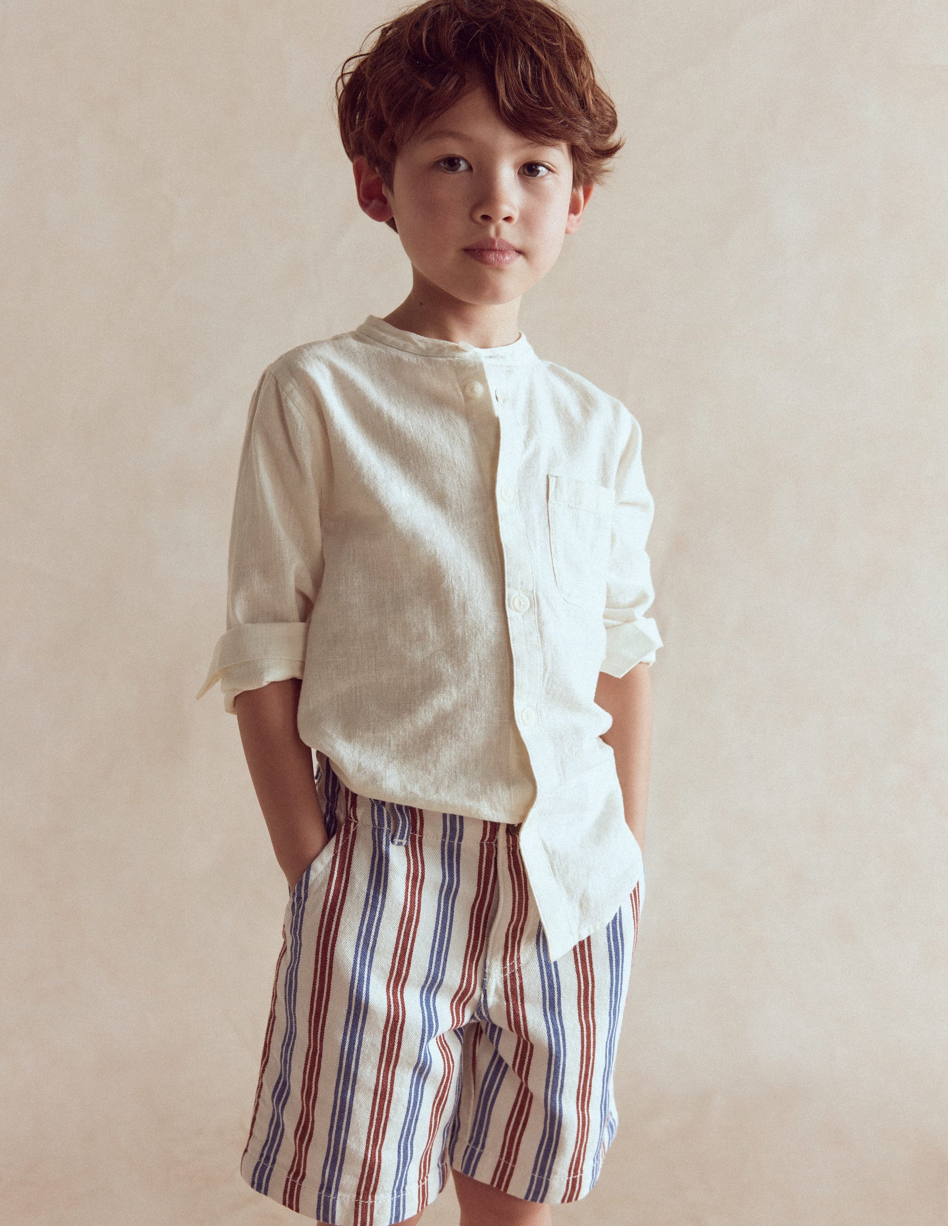 Grandad Shirt-Coconut milk-4