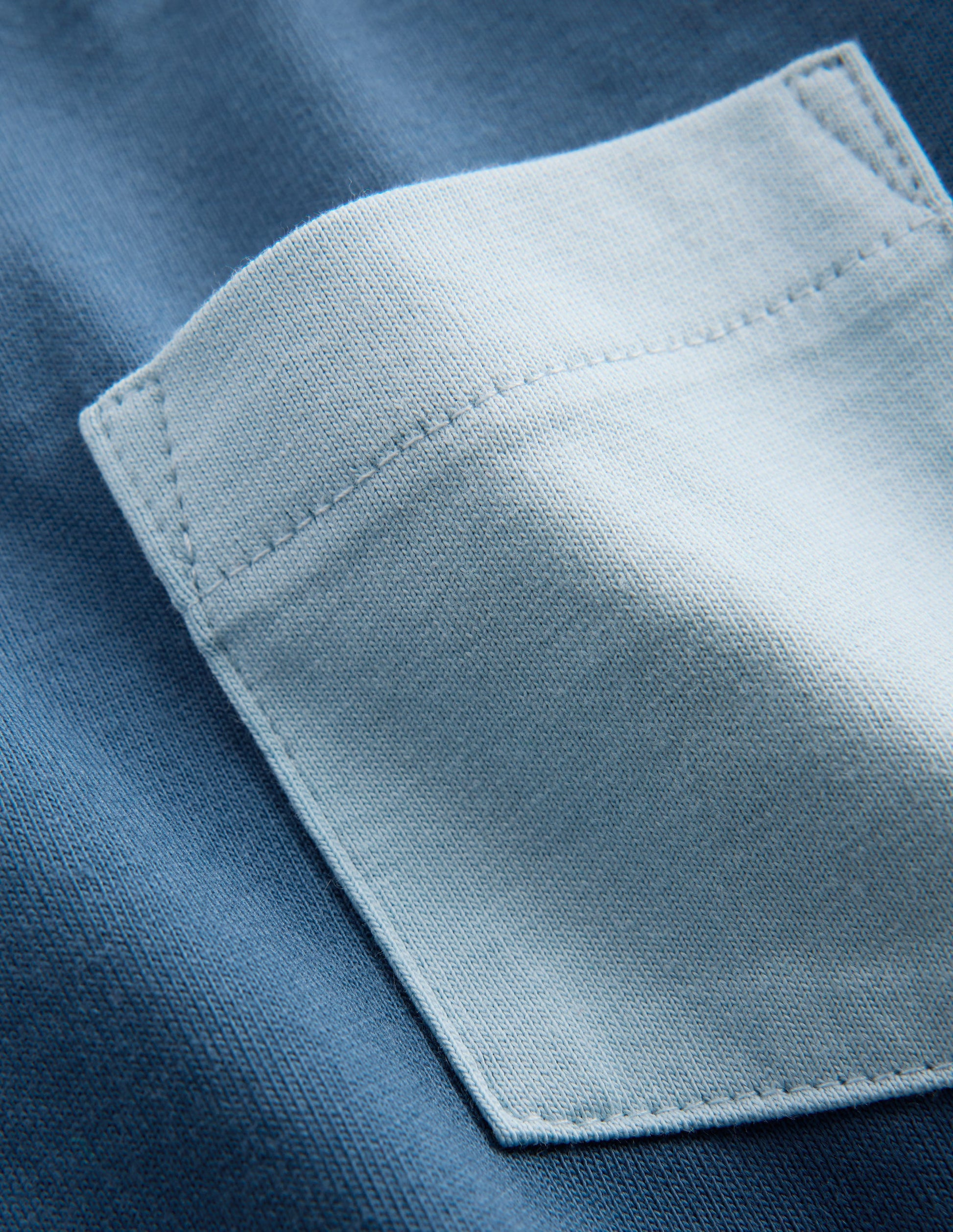 Short Sleeve Colourblock Tee-TRUE NAVY COLOURBLOCK-3