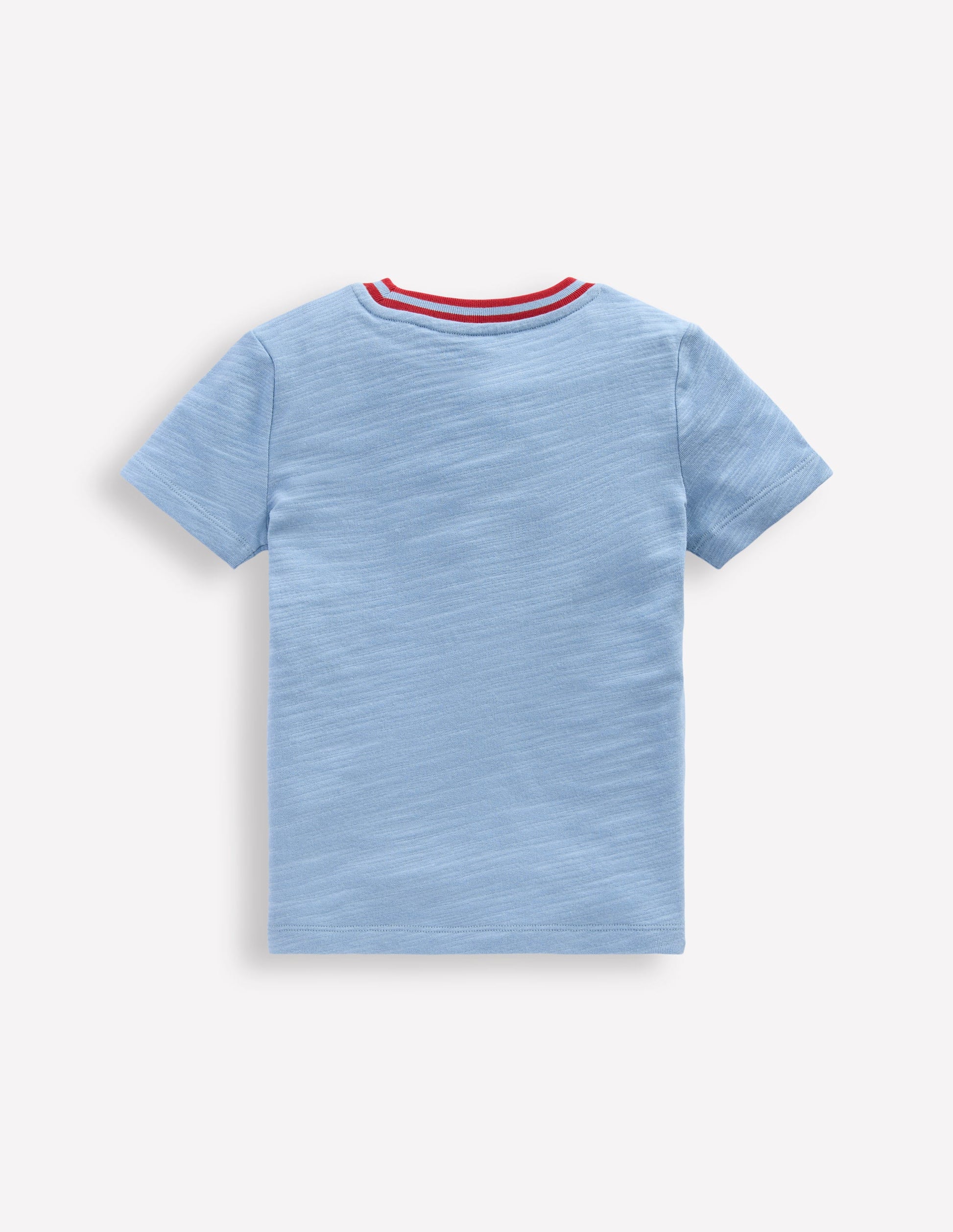 Short Sleeve Mid Weight Tee-Glacier Blue-2