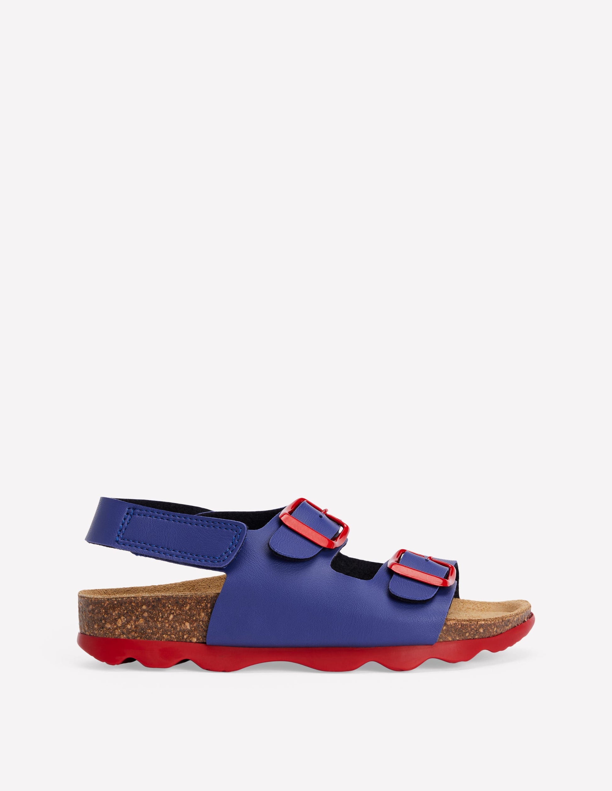 Colourblock Sandals-Medieval Blue-2
