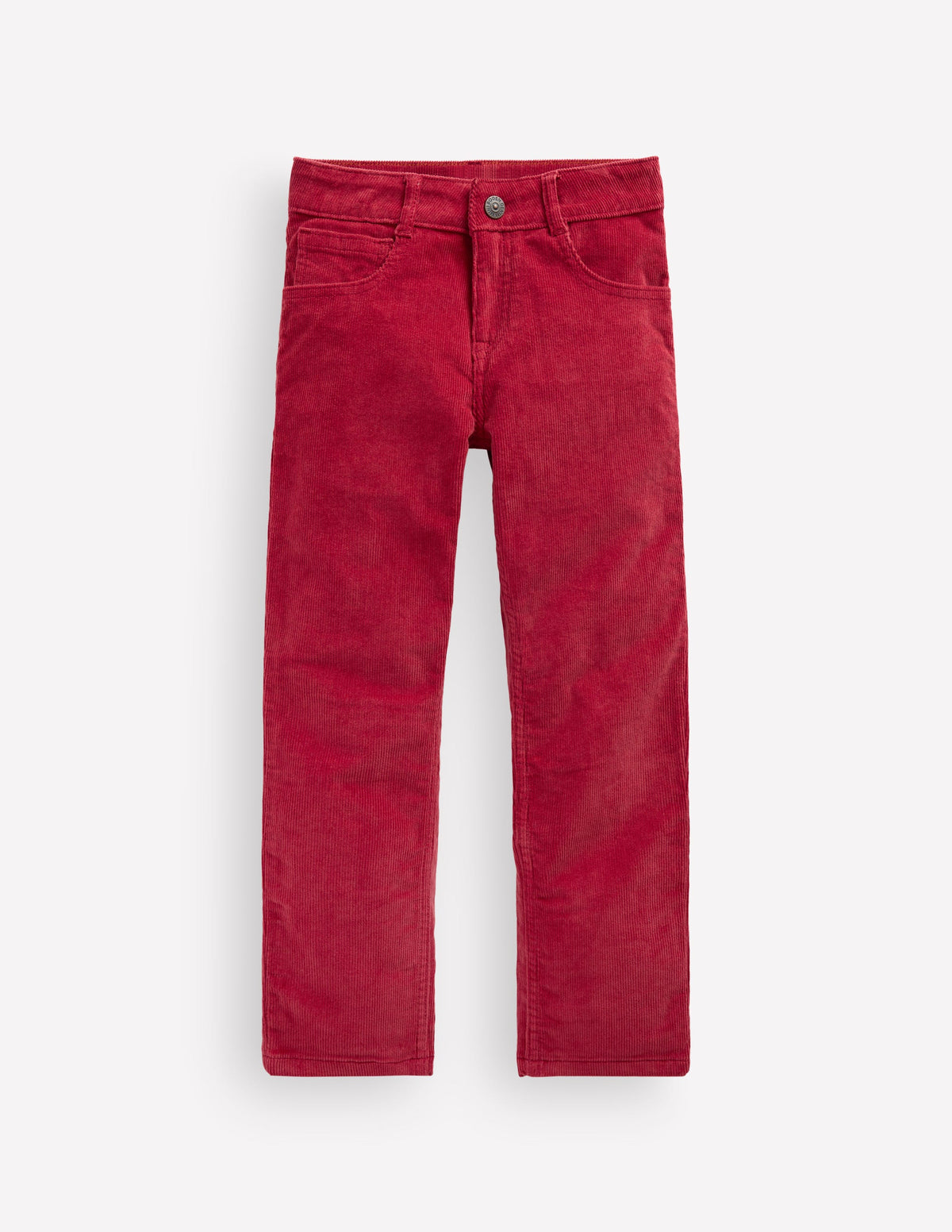 Classic Slim Cord Pants-Red Earth - Image 1