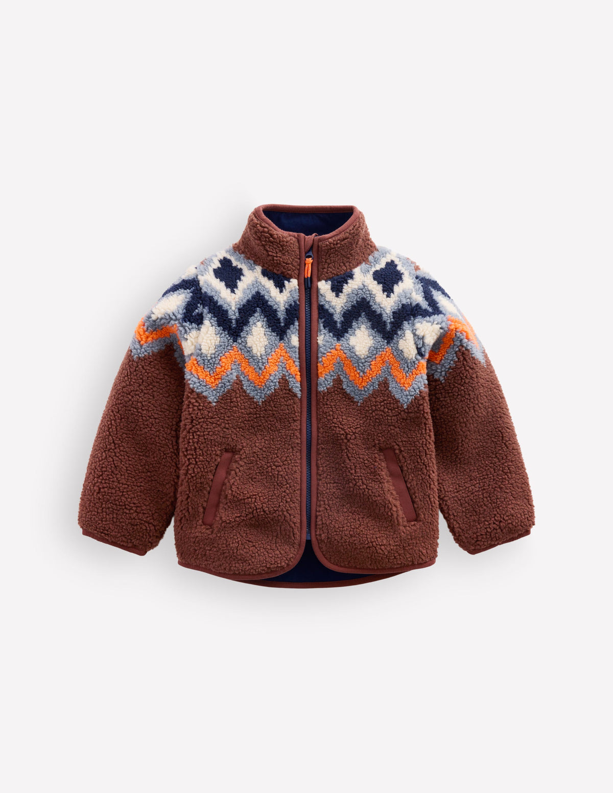 Cosy Borg Jacket-Fair Isle-3