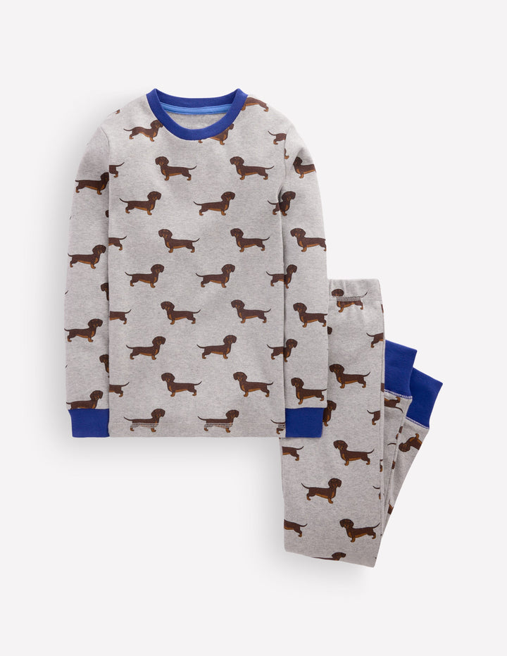 Snug Long John Pajamas-Sausage Dogs