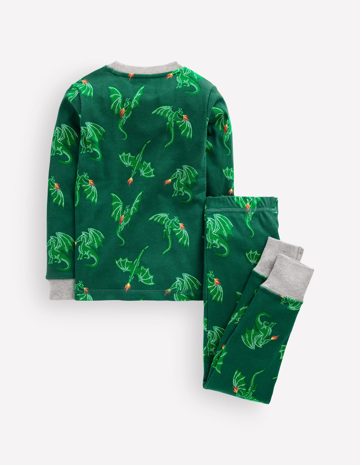 Snug Glow-in-the-dark Pajamas-Dragon - Image 3