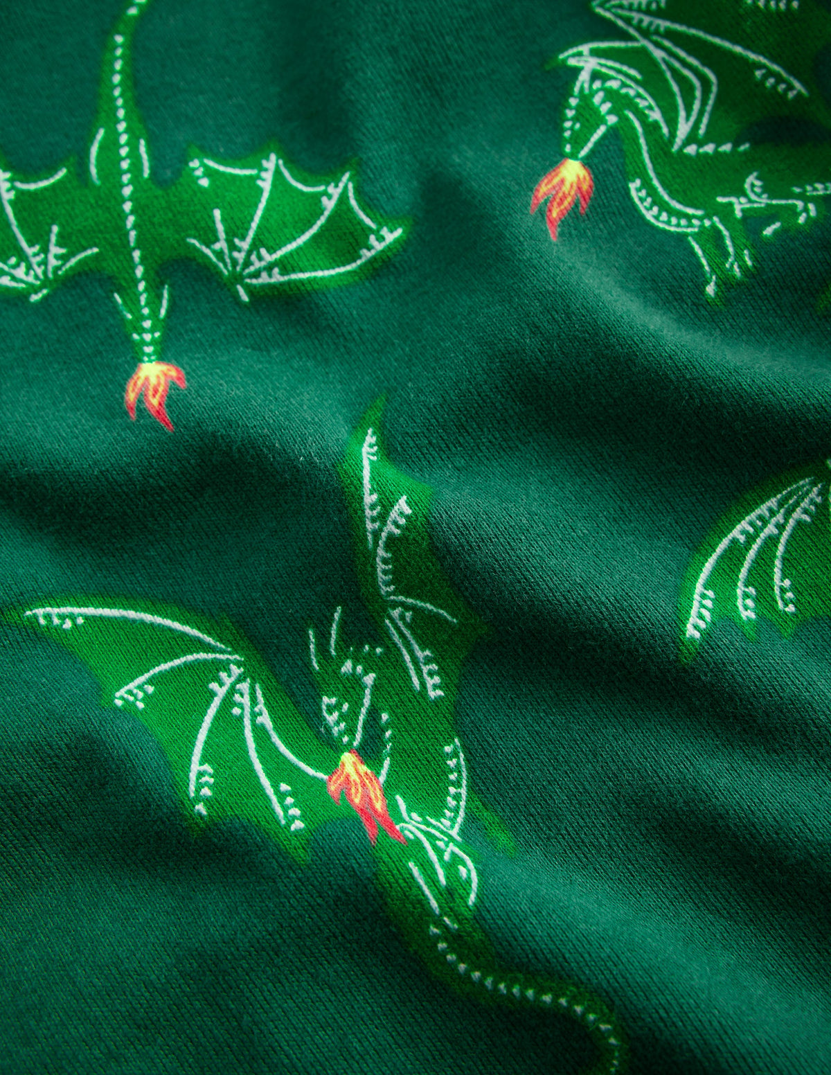 Snug Glow-in-the-dark Pajamas-Dragon - Image 4