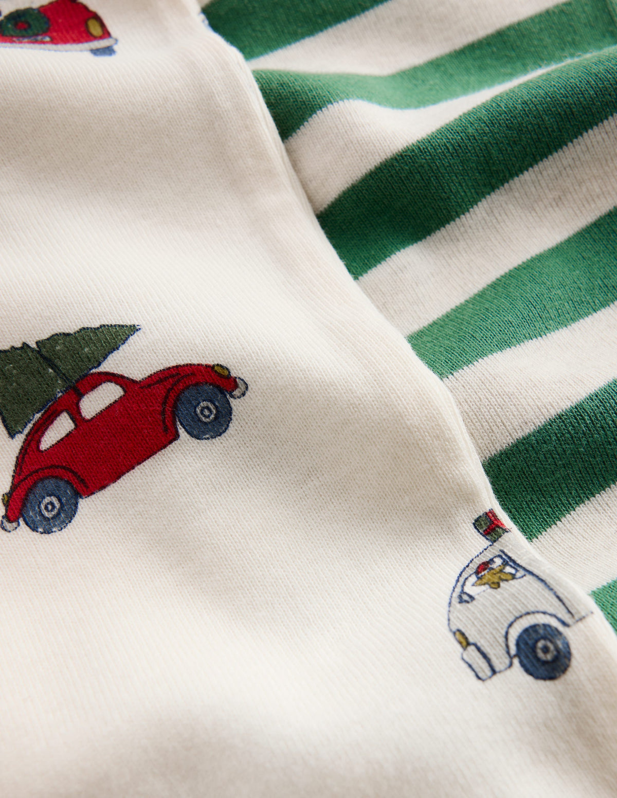 Snug Twin Pack Pajamas-Festive Cars - Image 3