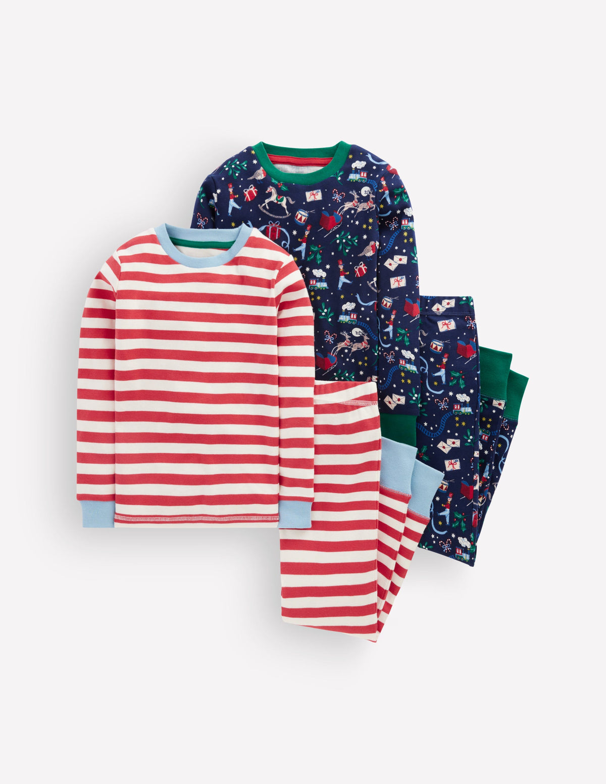Snug Twin Pack Pajamas-Polar Post - Image 1