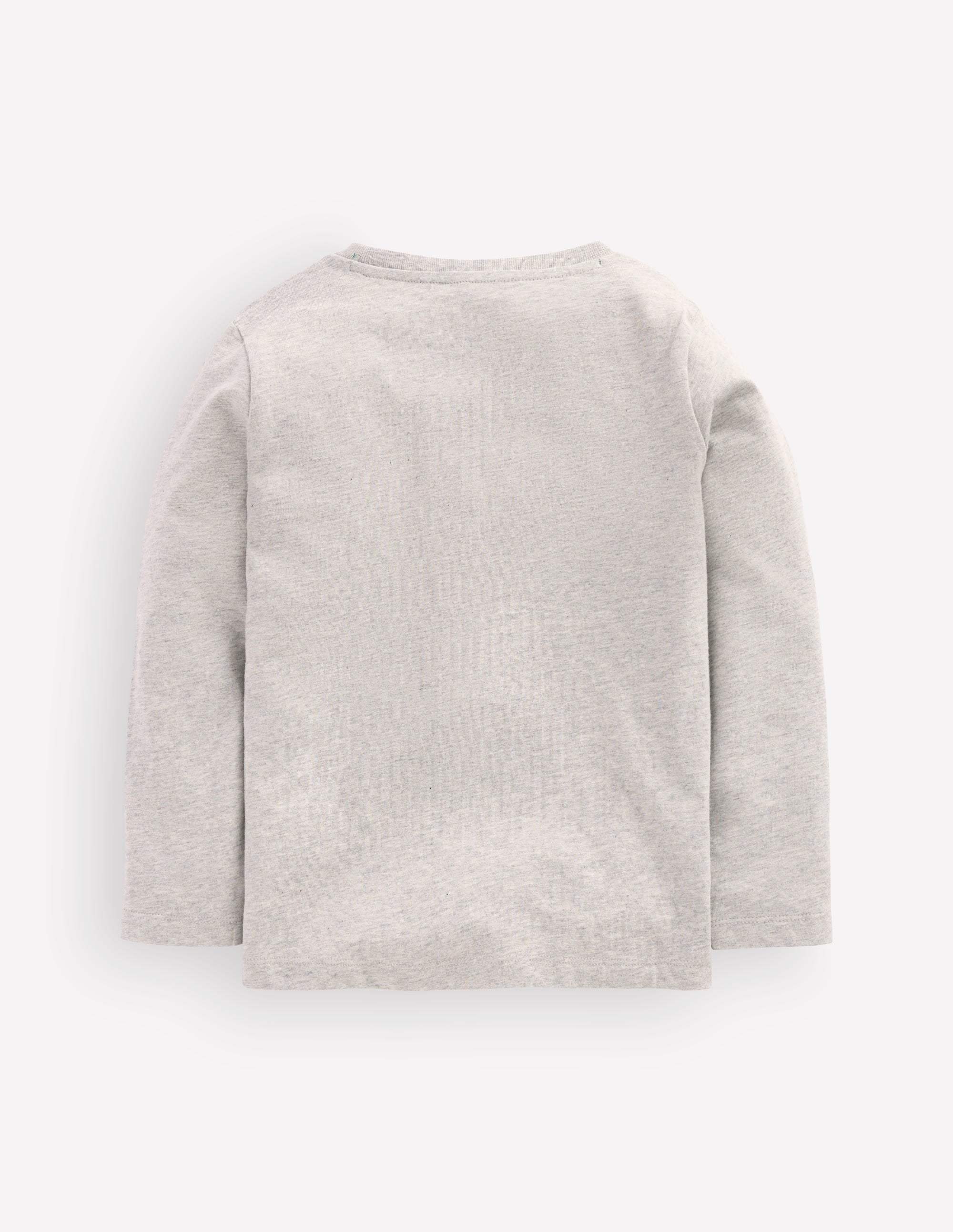 Superstitch Long Sleeve Top-Grey Marl Scenic Bear - Image 2