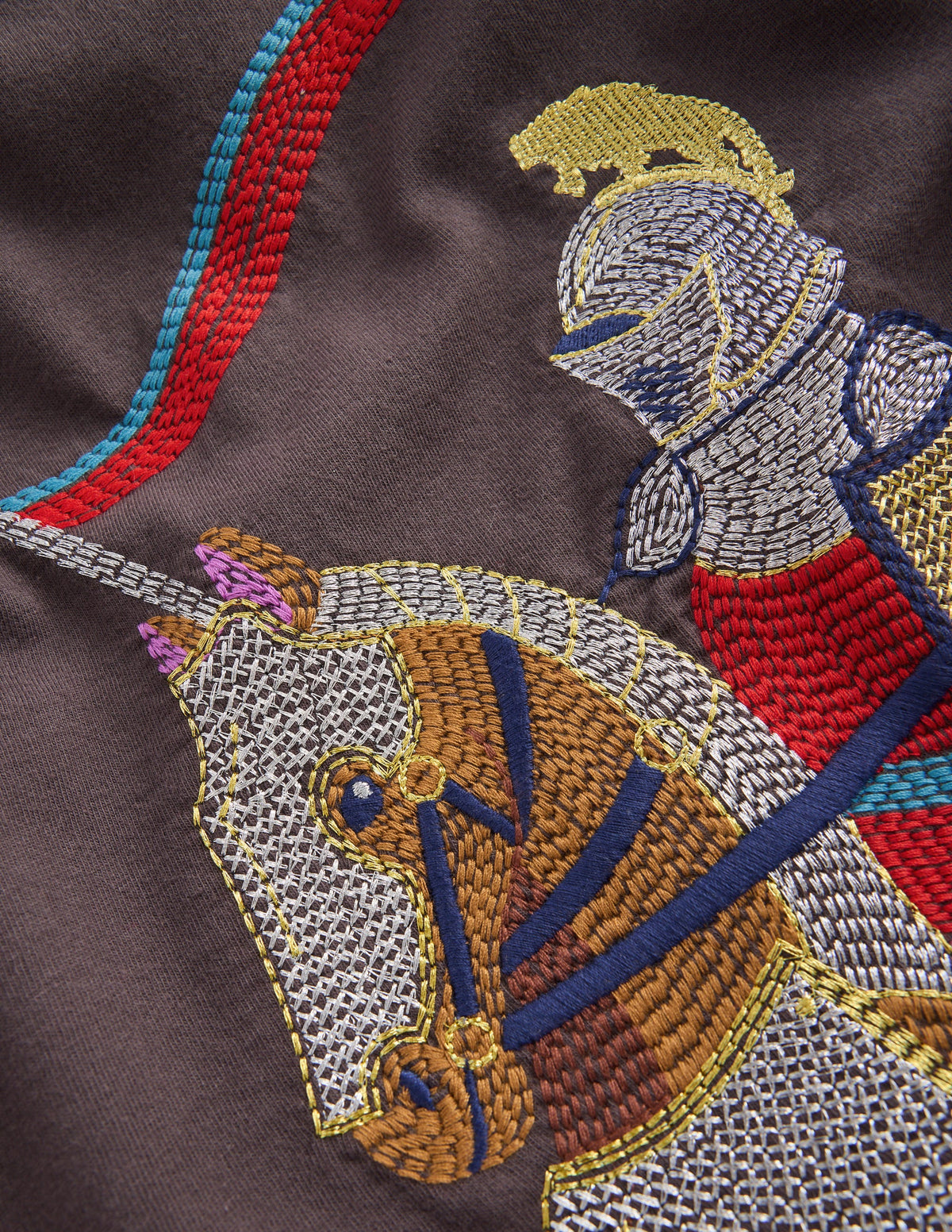 Superstitch Long Sleeve Top-Warm Grey Knight-3