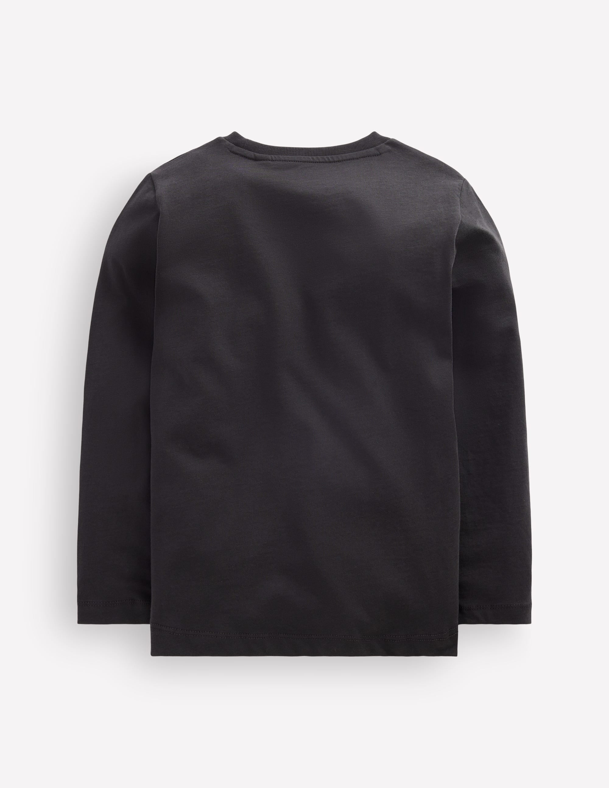 Long Sleeve Printed T-shirt-Shadow Grey Dinos - Image 2