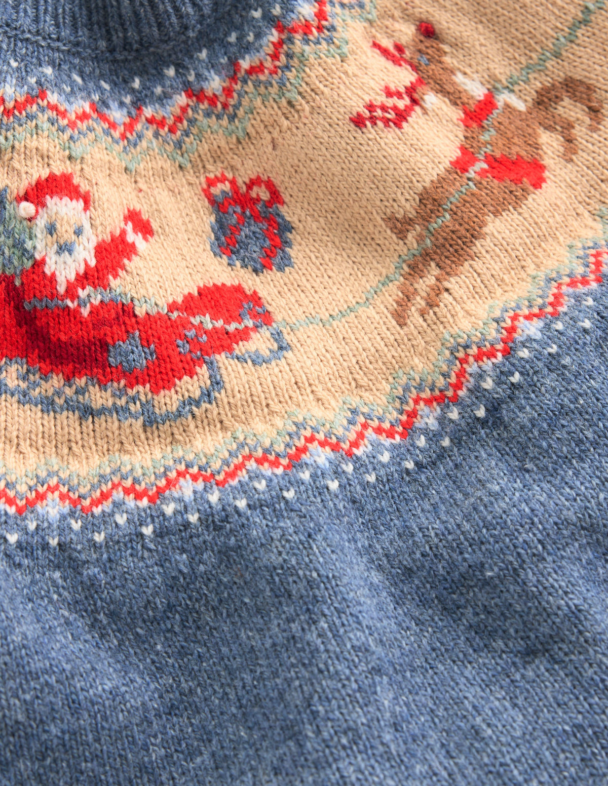 Fair Isle Jumper-Blue Marl Polar Post-4