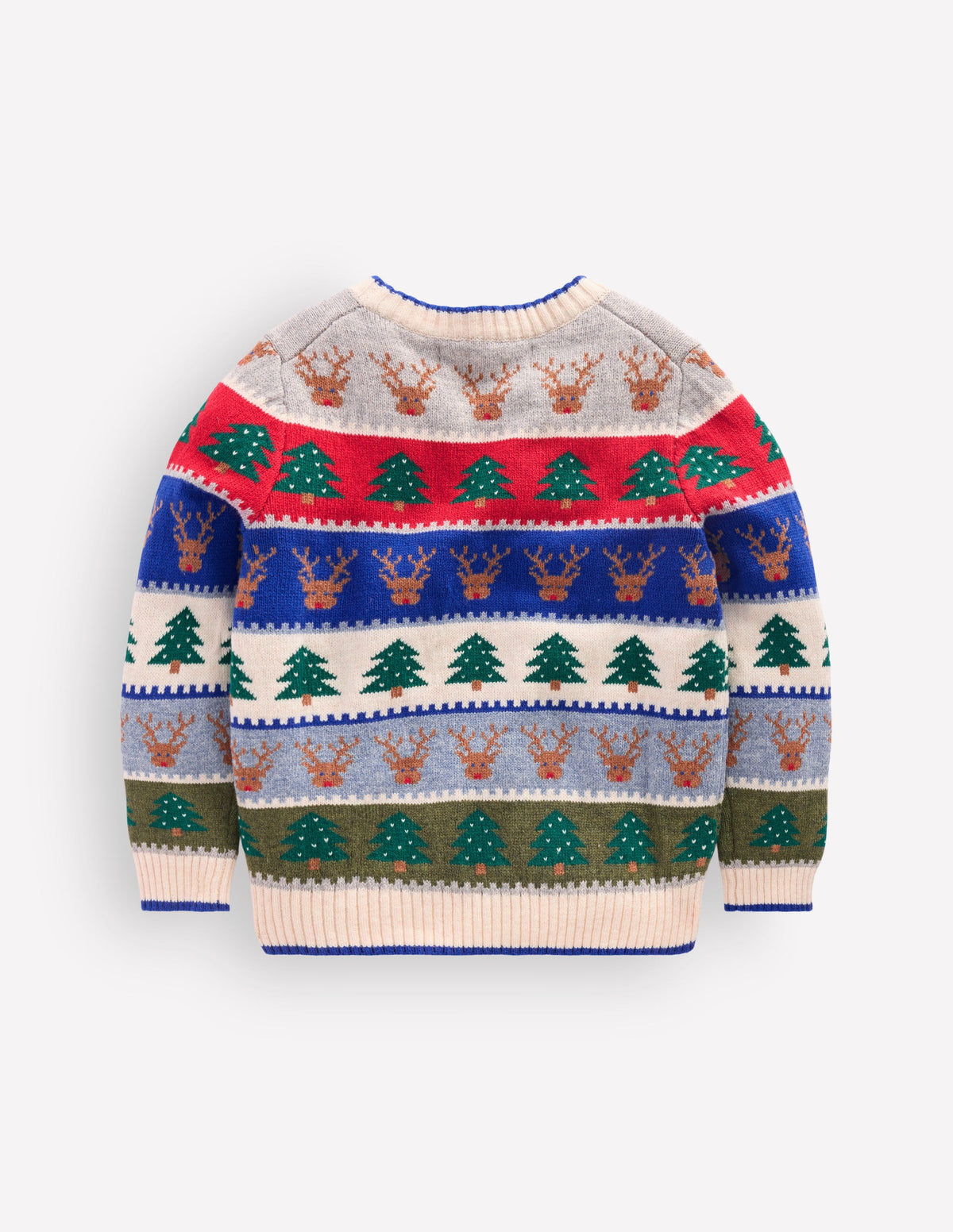 Fair Isle Jumper-Multi Christmas-2