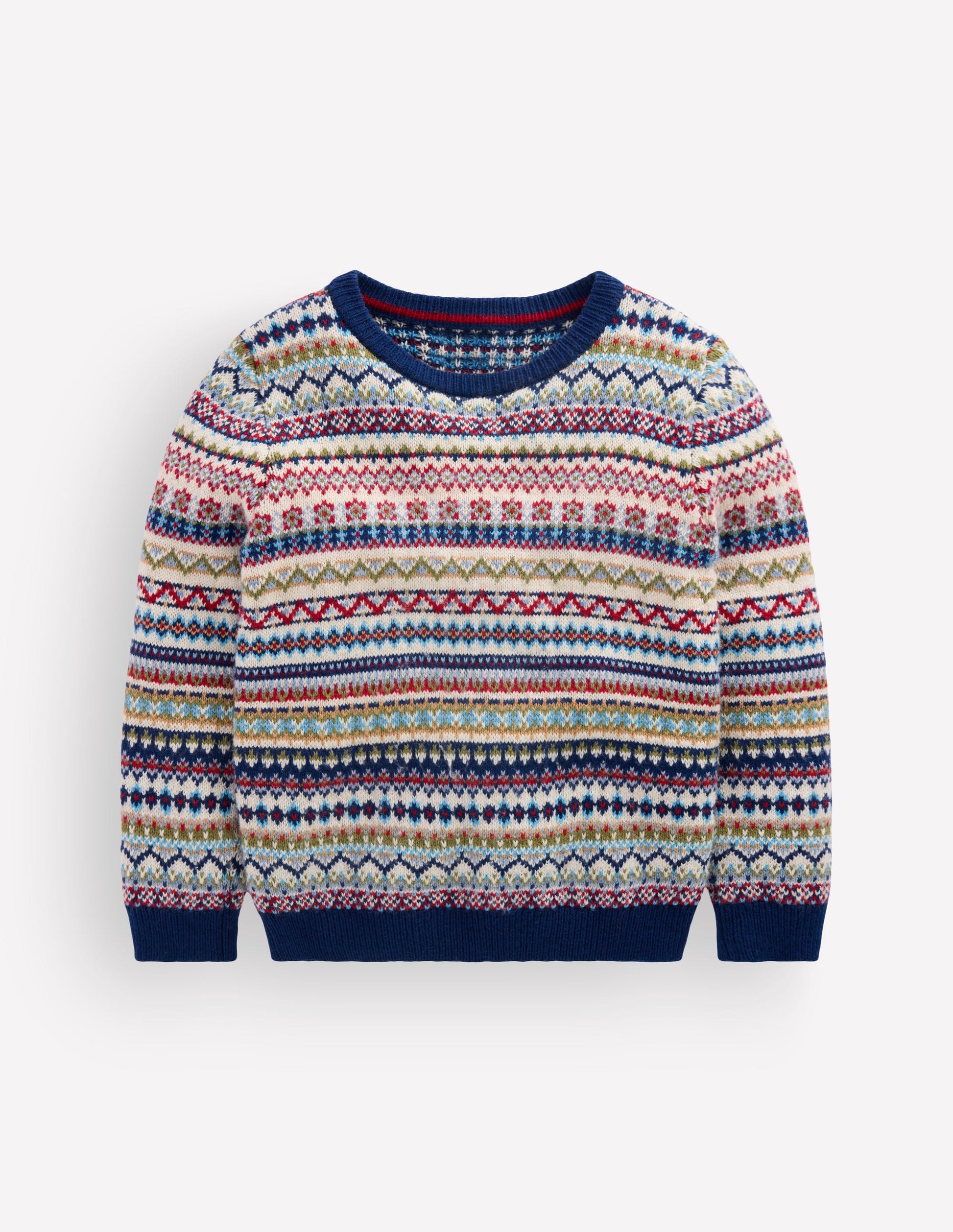 Fair Isle Jumper-Multi Fairisle-1