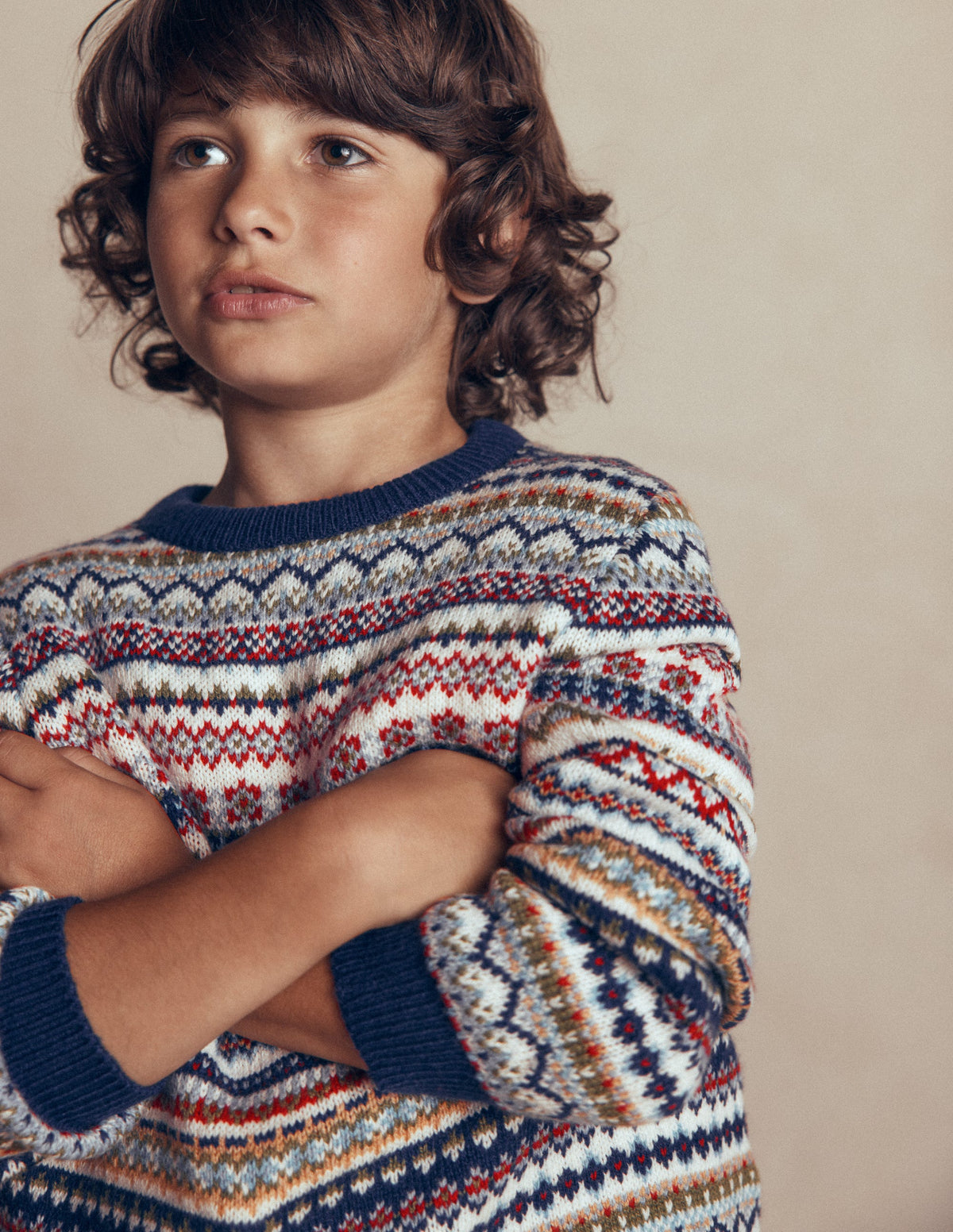 Fair Isle Jumper-Multi Fairisle-2