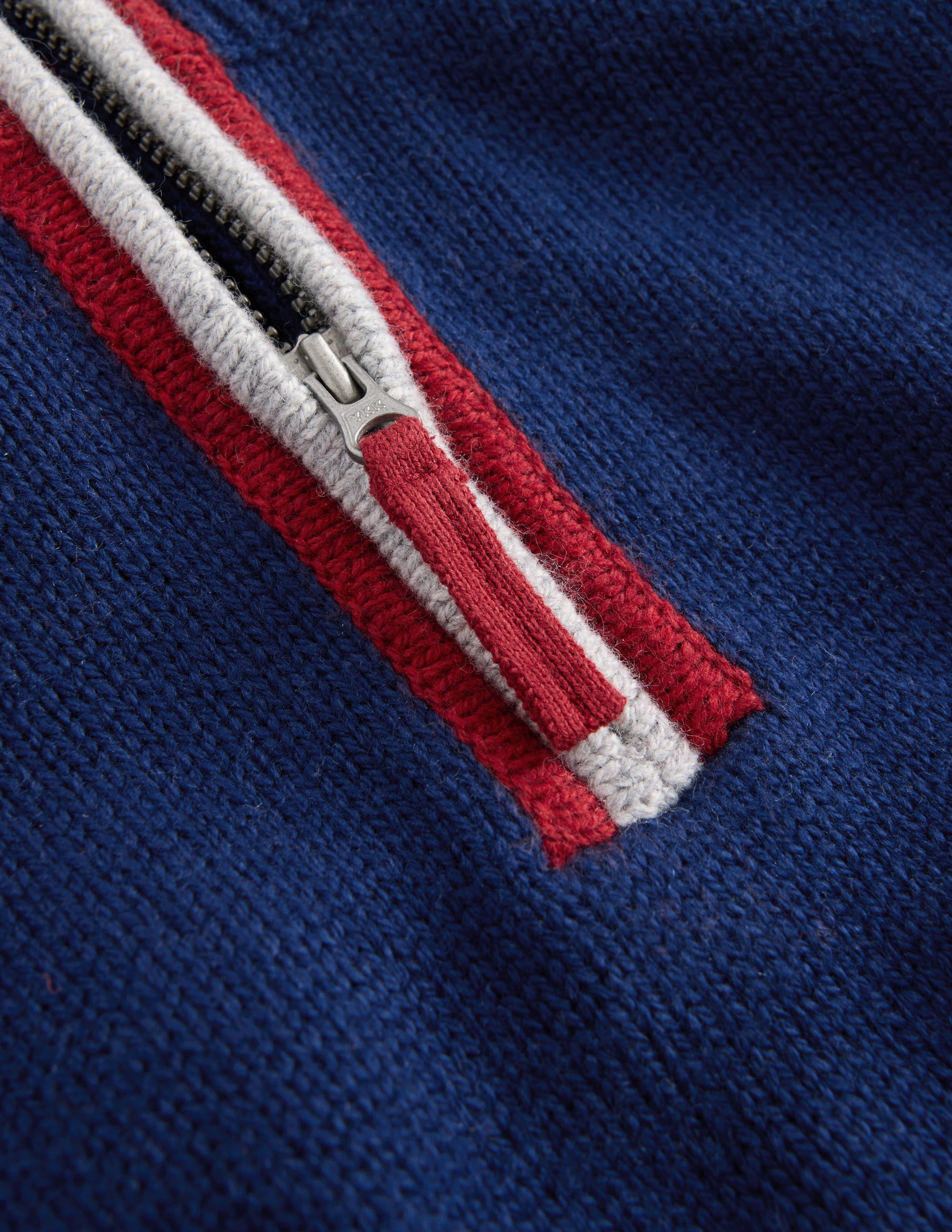 Heritage Half-Zip Sweater-Medieval Blue - Image 3