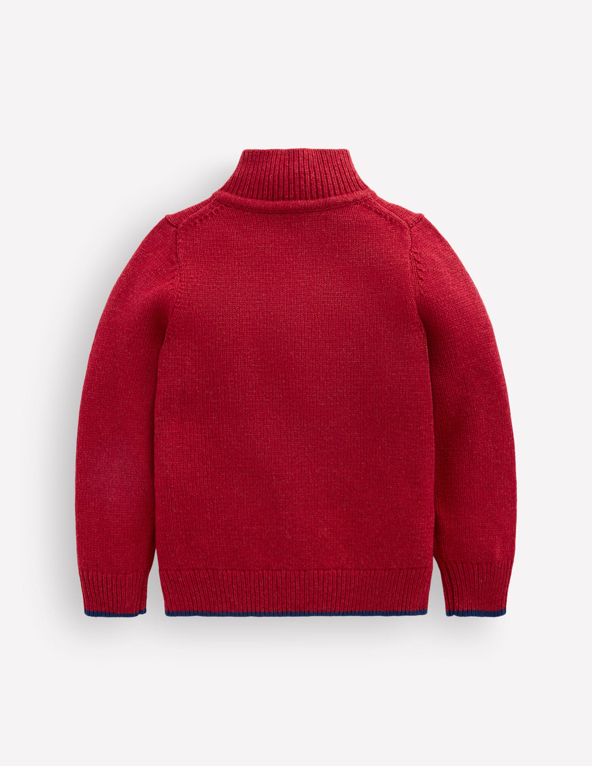 Heritage Half-Zip Sweater-Crimson Red-2