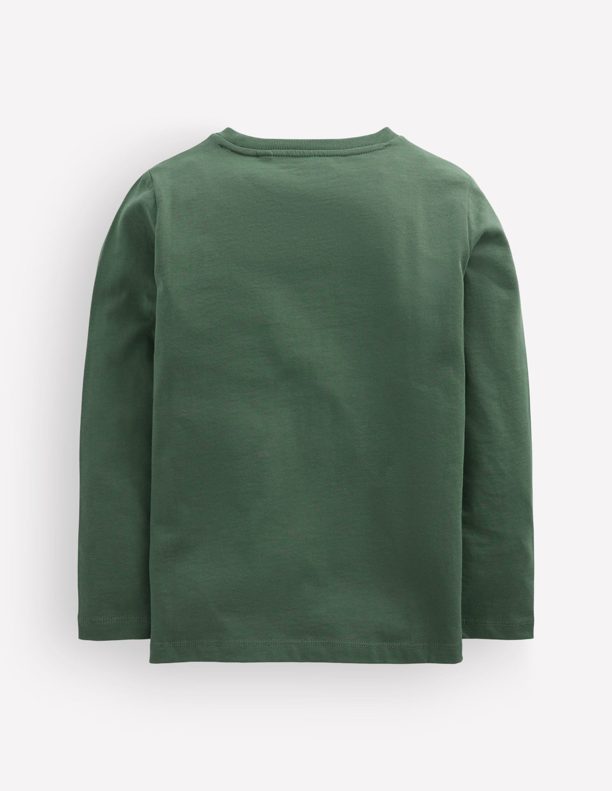 Long Sleeve Glow T-shirt-Bottle Green, Toxic Nature-4