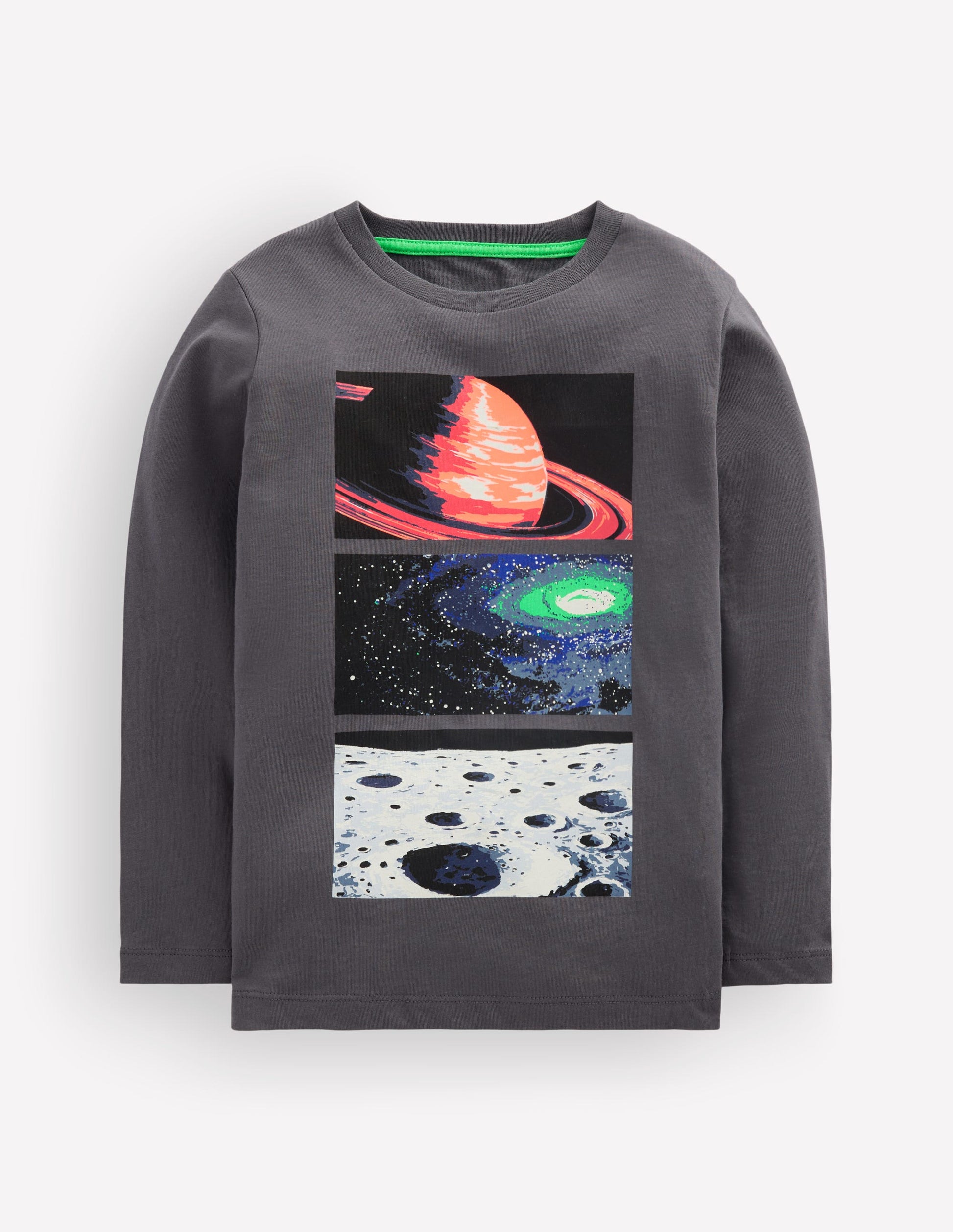Long Sleeve Glow T-shirt-Grey Space-3