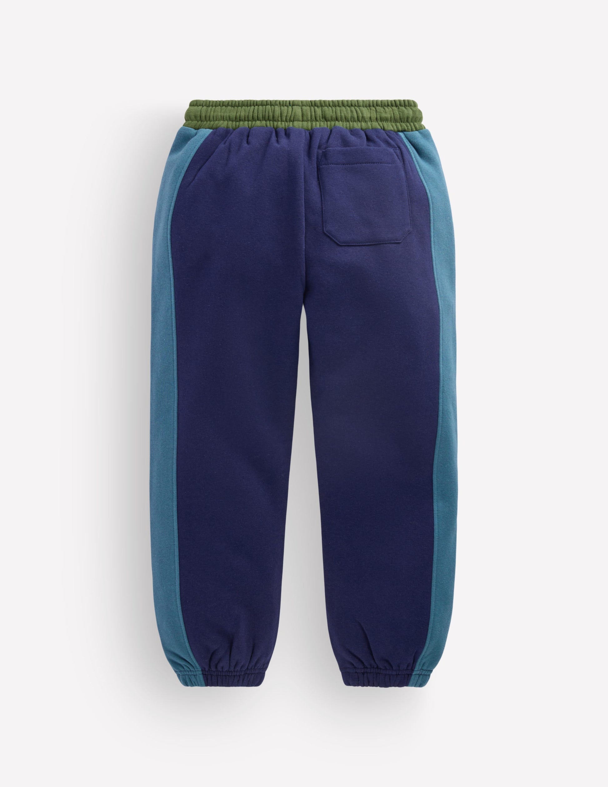 Colourblock Cuffed Joggers-BLUE HEAVEN/ MAYFLY-2