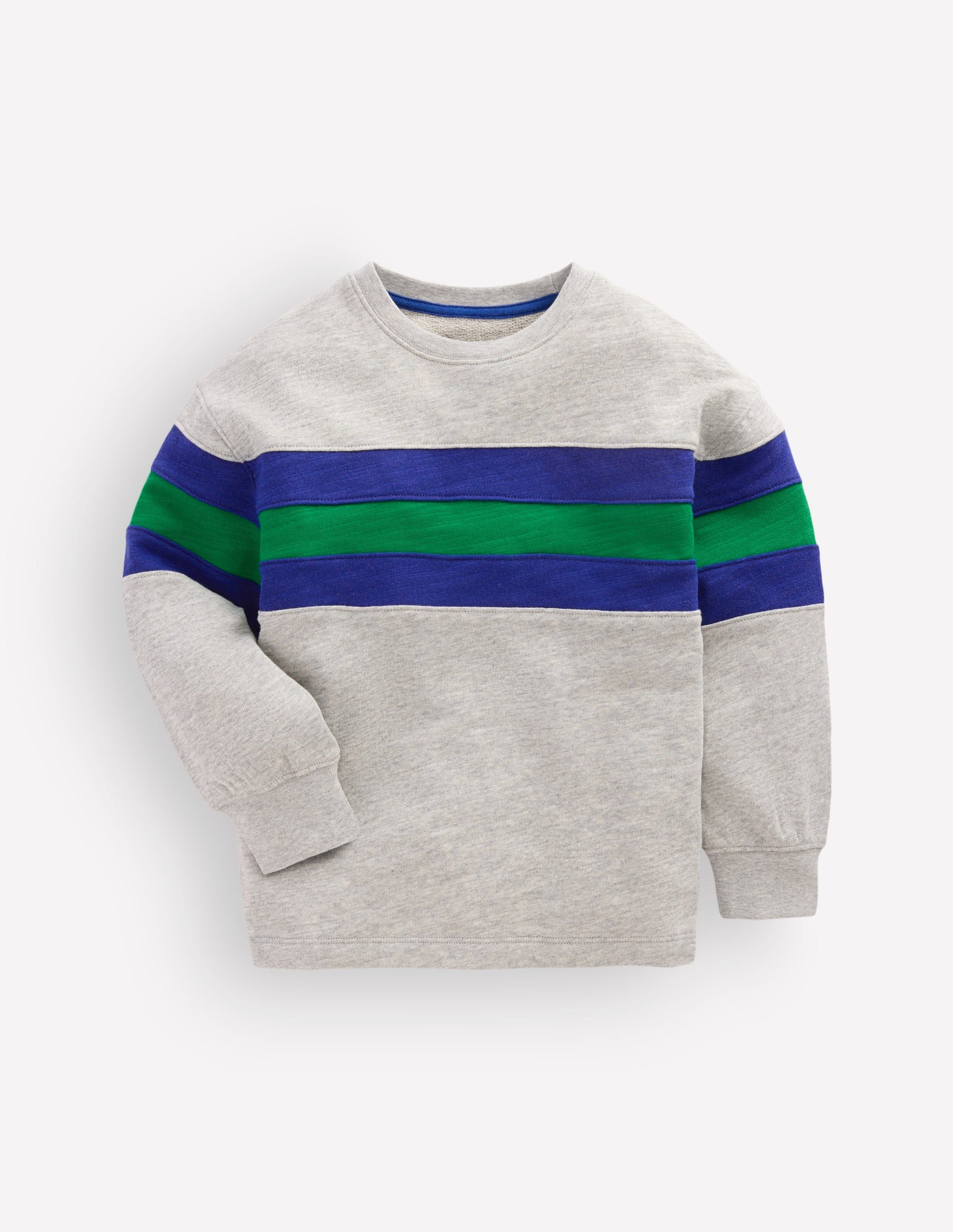 Relaxed Mid-weight T-shirt-Grey Marl-1