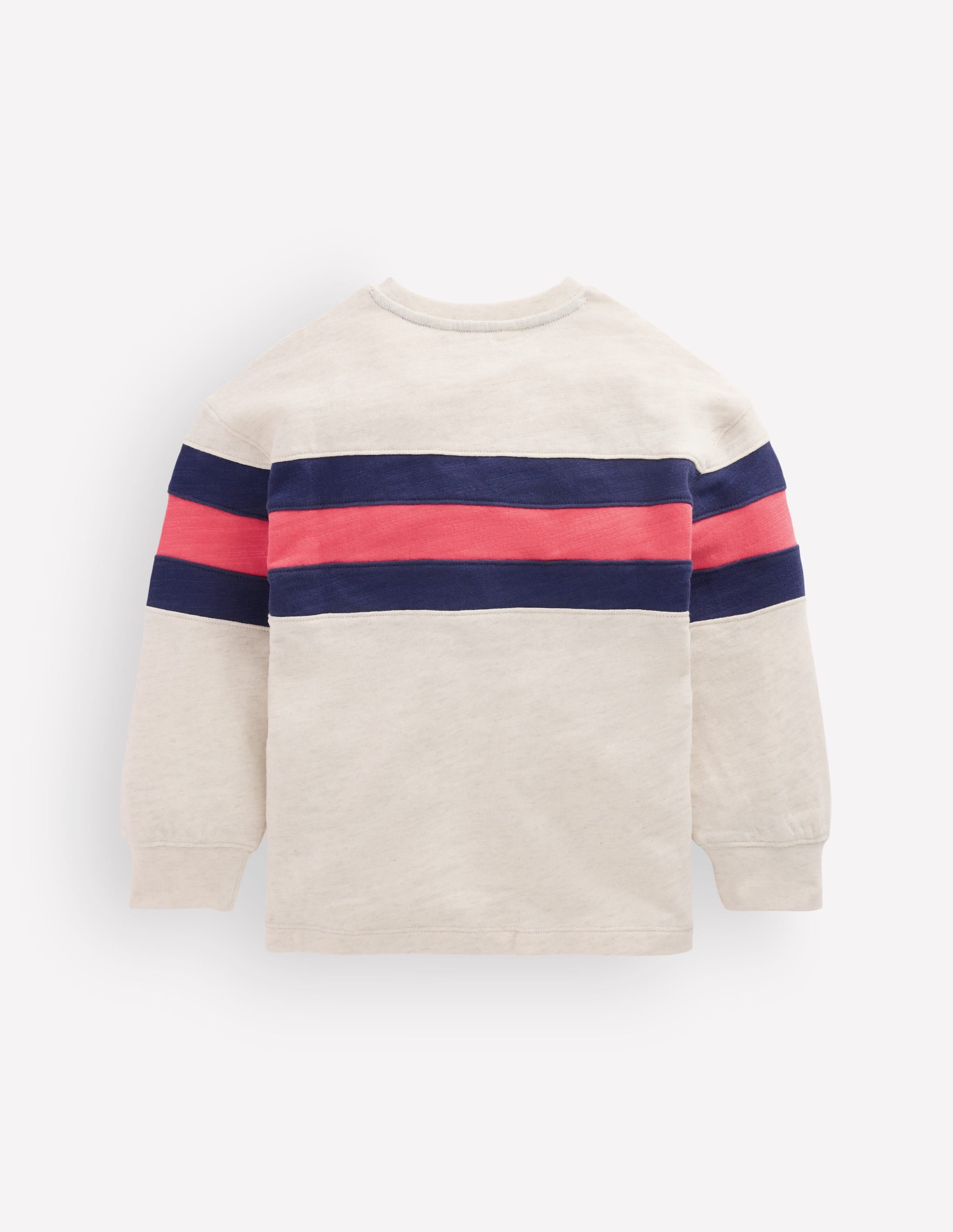 Relaxed Mid-weight T-shirt-Oatmeal - Image 2
