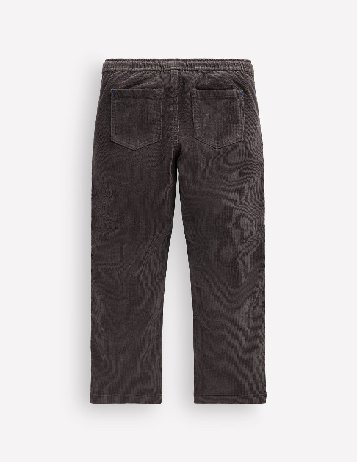 Slim Pull-on Pants-Grey Cord-2