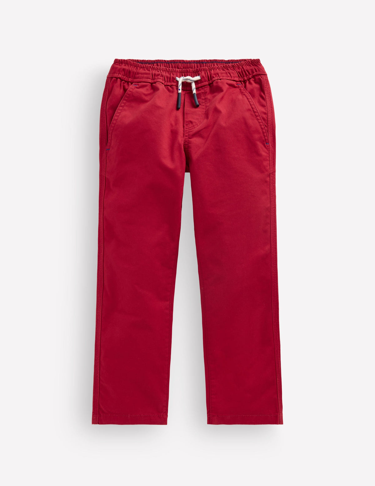 Slim Pull-on Pants-Rythmic Red - Image 1