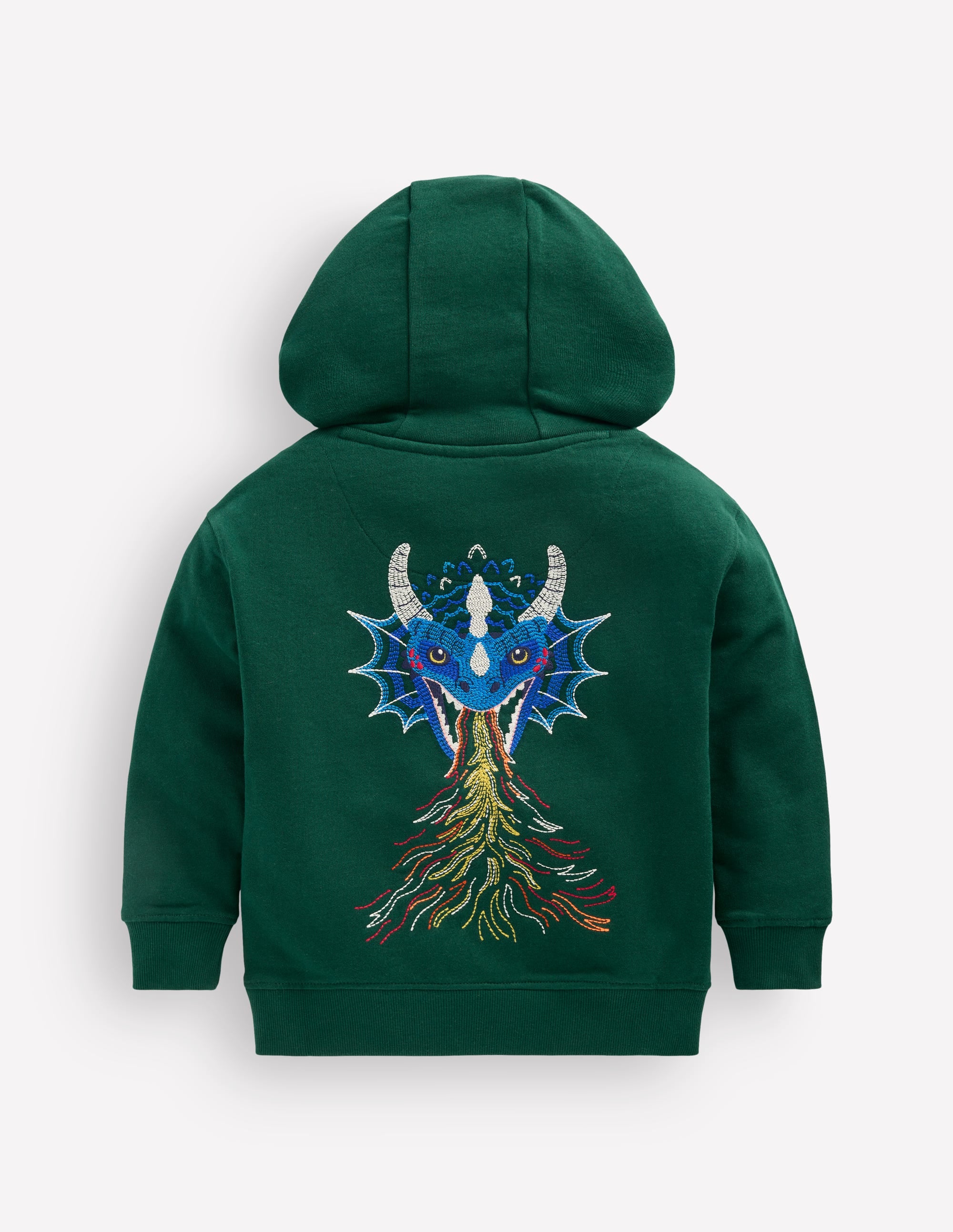 デコパージュ Superstitch Hoodie - Emerald Night Dragon | Boden USA