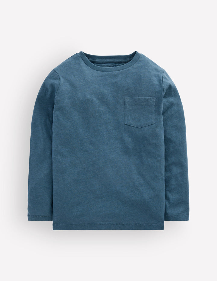 Everyday Long Sleeve T-Shirt-Storm Blue