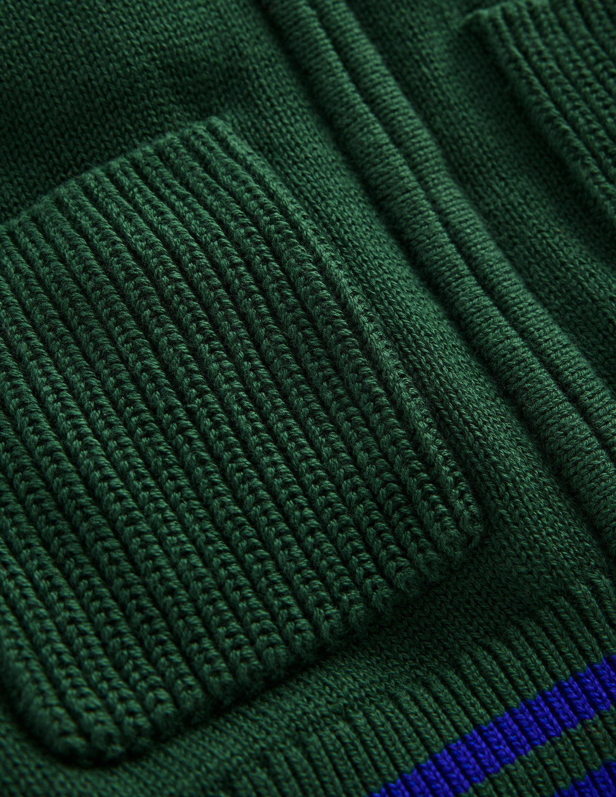 Smart Zip-through Sweater-Brunswick Green Marl-4