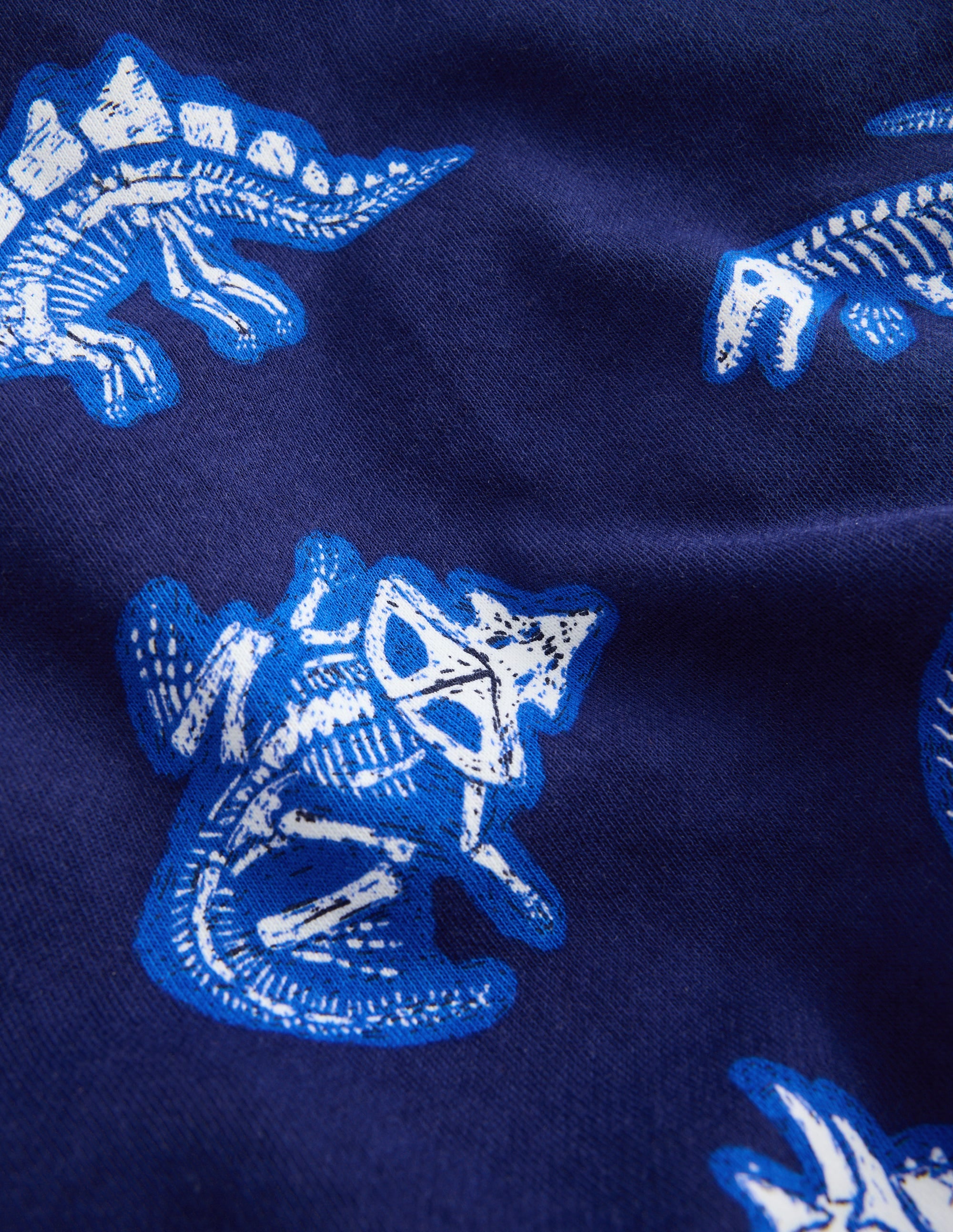Glow Printed Sweatshirt-College Navy Dino - Image 3