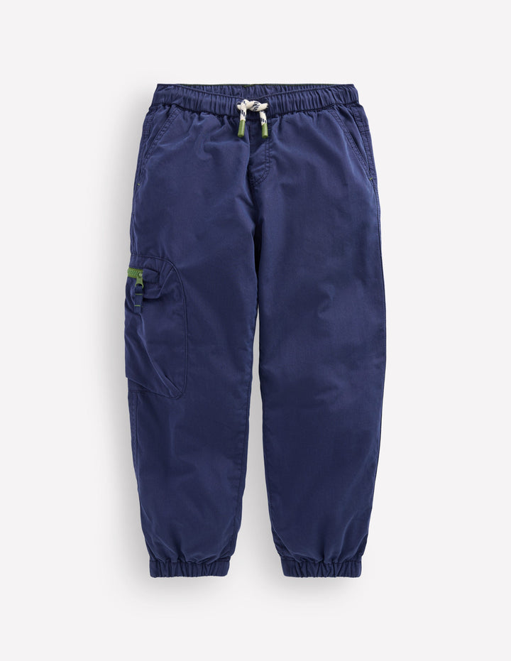 Adventure Cosy Lined Trousers-Medieval Blue