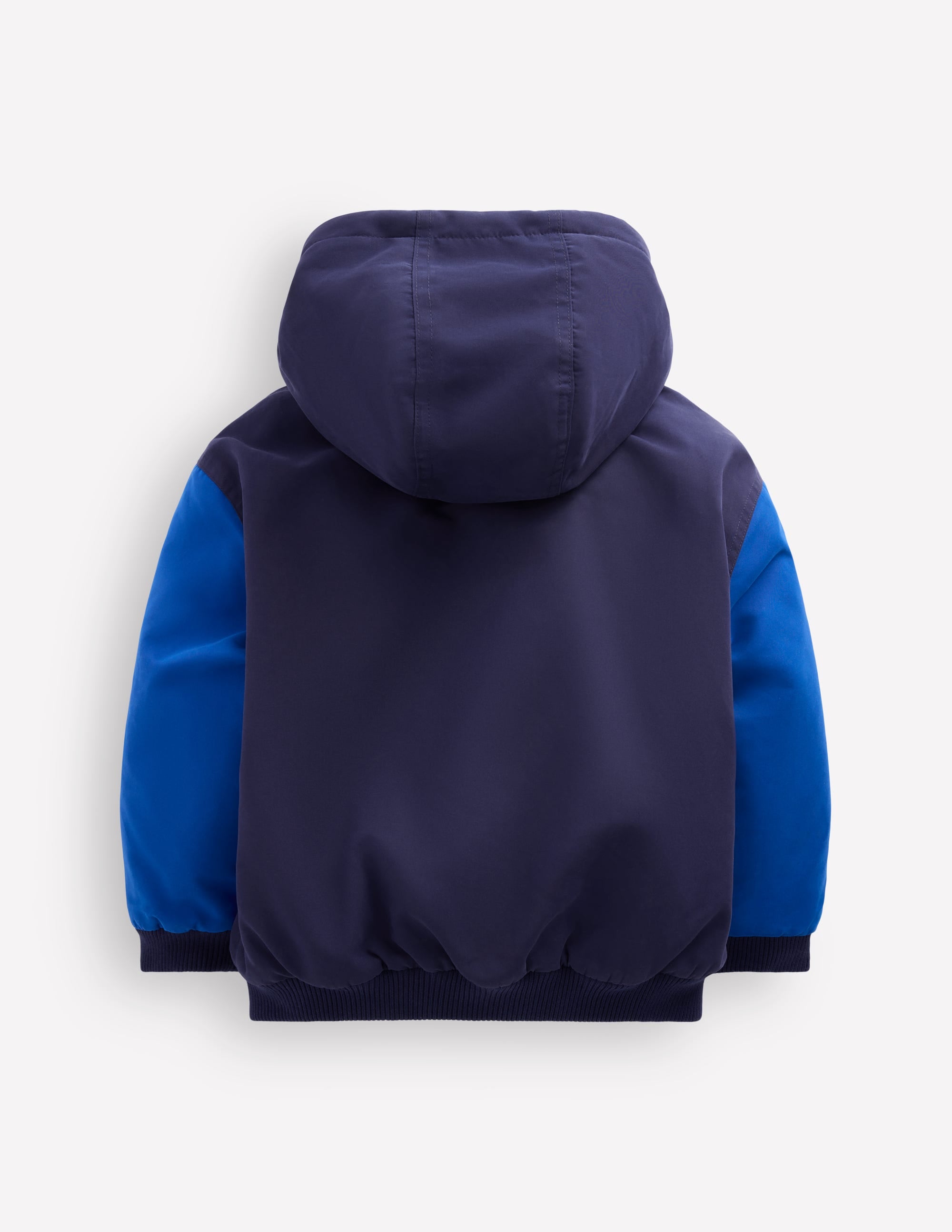 Reversible Borg Bomber-BLUE and RED colourblock - Image 2