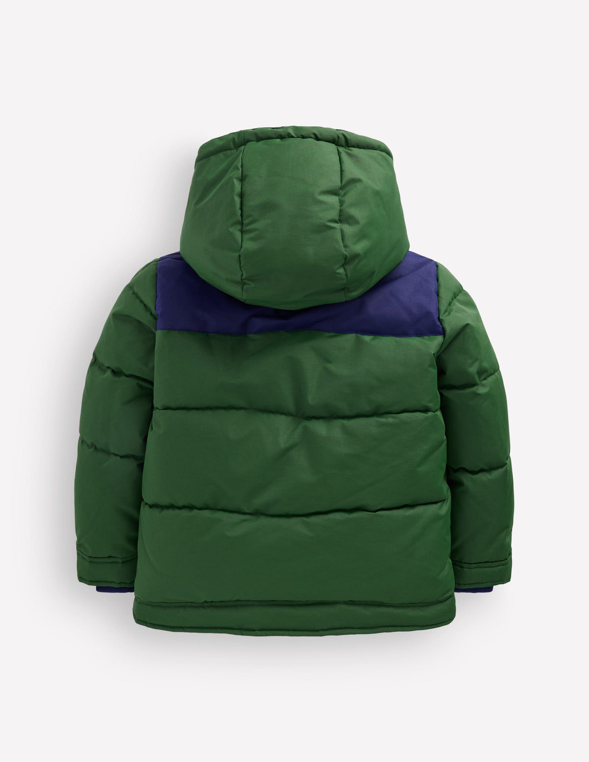 Borg Lined Puffer Coat-Brunswick Green - Image 2