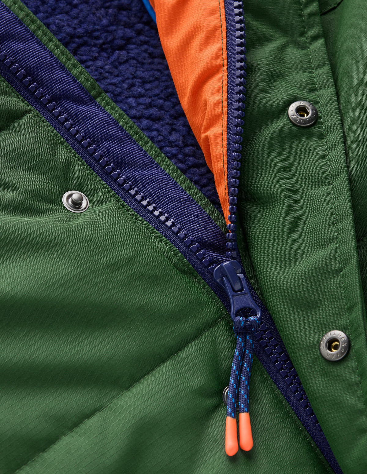 Borg Lined Puffer Coat-Brunswick Green-5