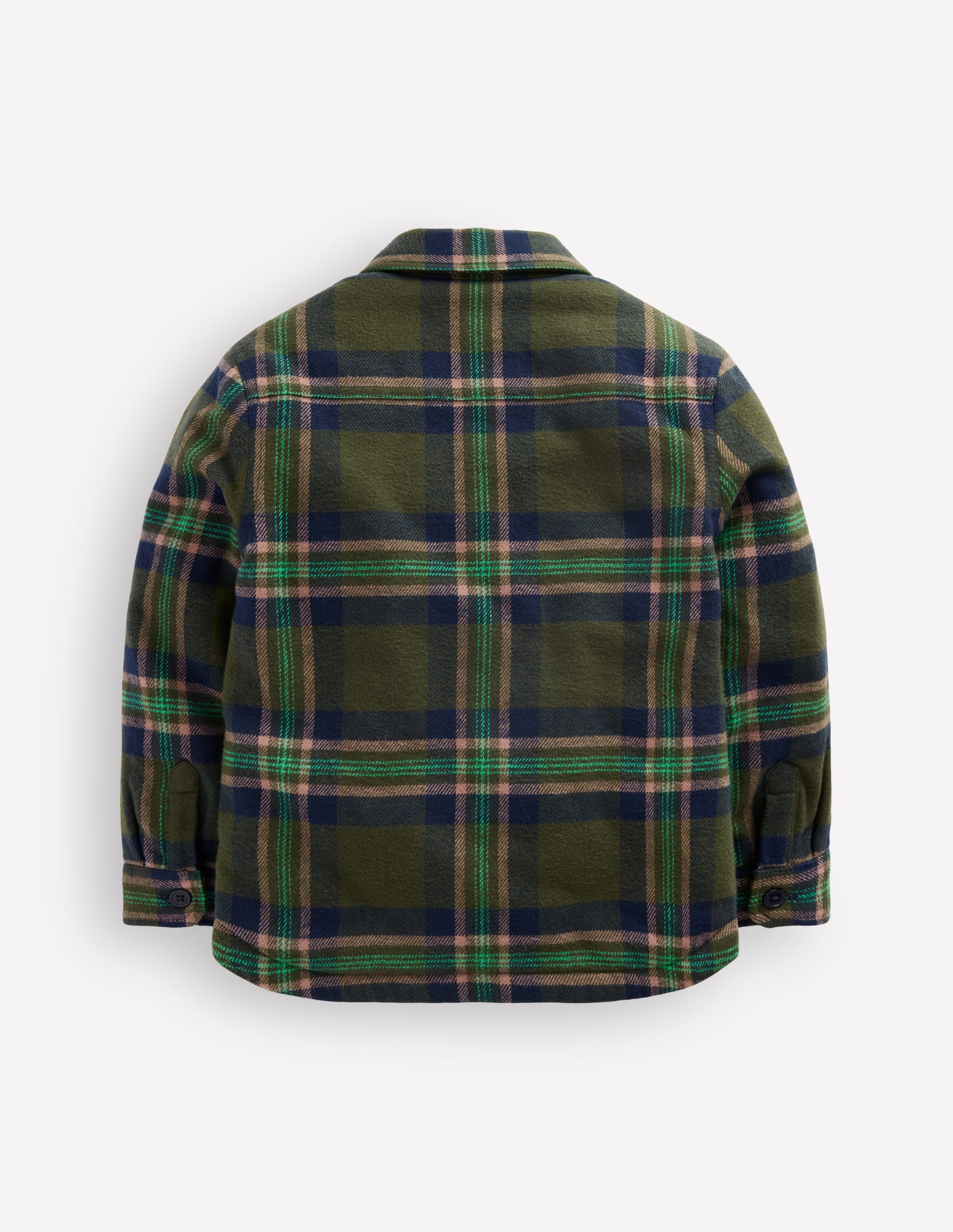 Shacket-Green Check-3