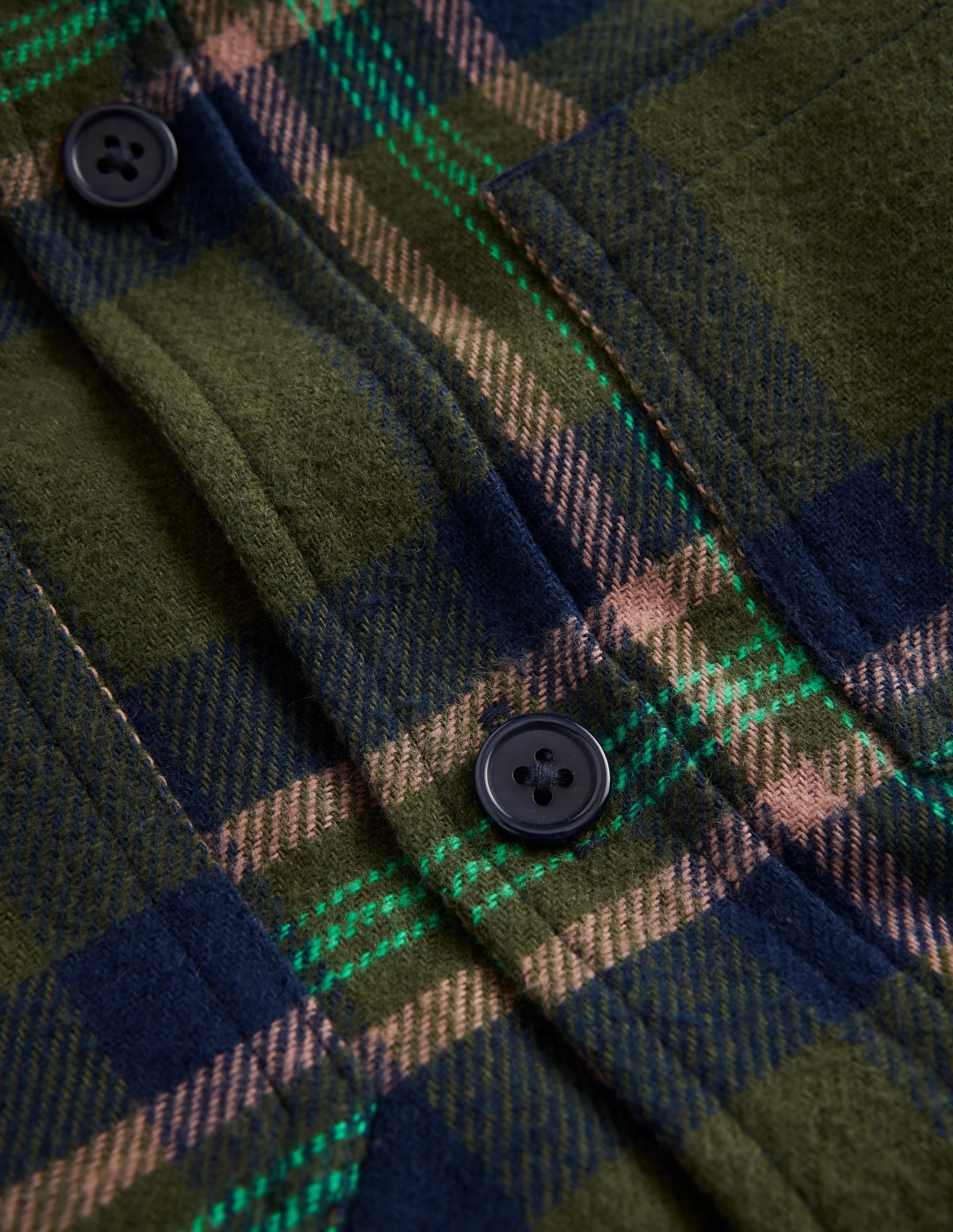 Shacket-Green Check - Image 4