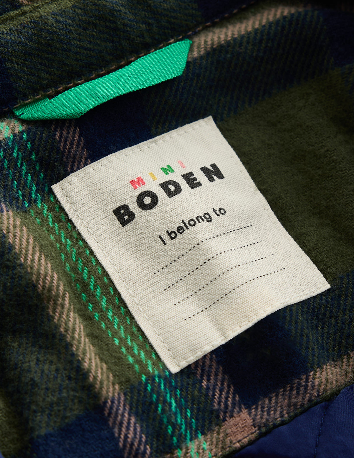 Shacket-Green Check - Image 5