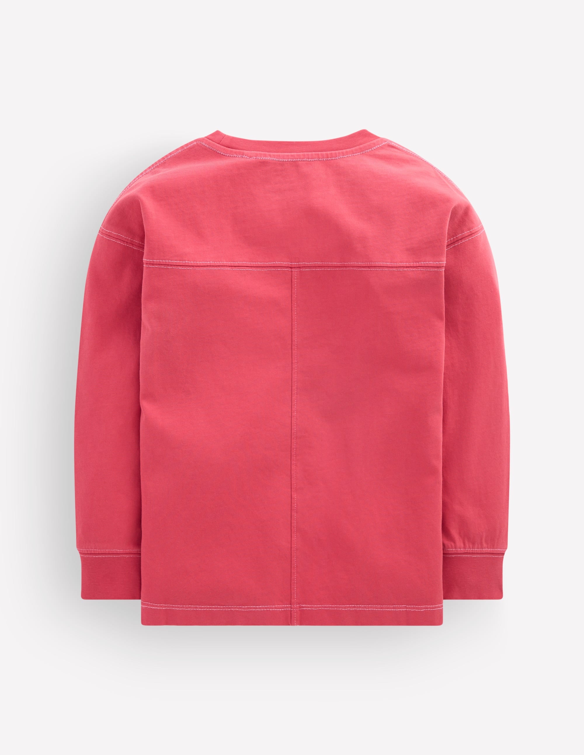Garment Dye Cut & Sew T-shirt-Winter Blush - Image 2