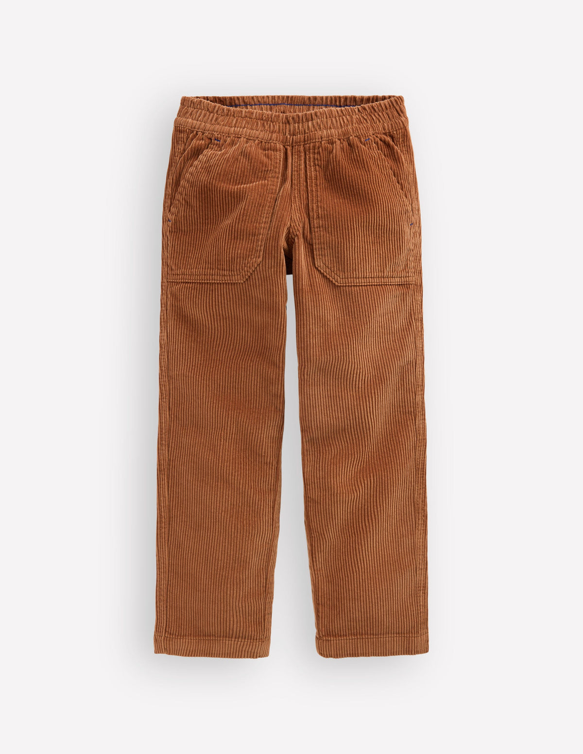 Pull-on Cord Pants-Ginger - Image 1