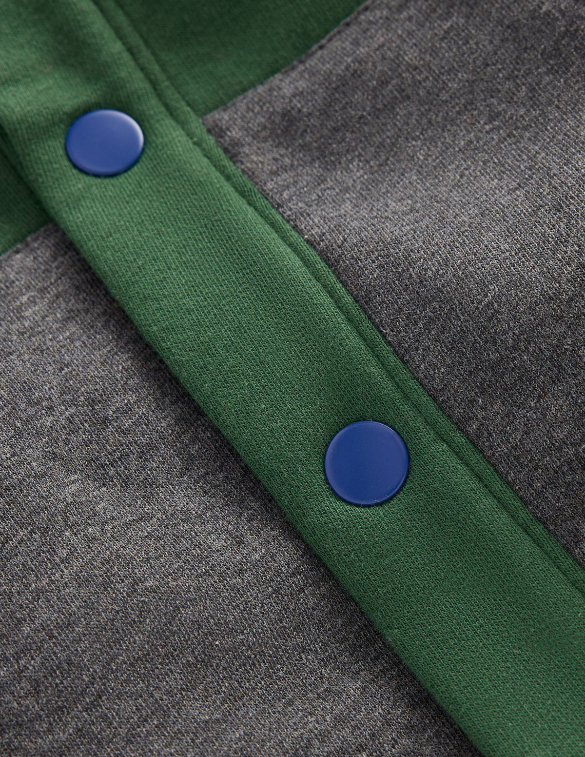 Colourblock Hoodie-Hunter Green - Image 3