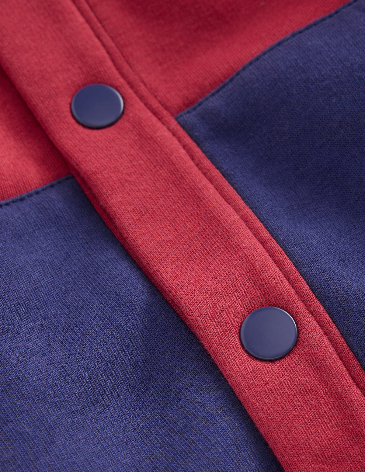 Colourblock Hoodie-Red Earth - Image 3