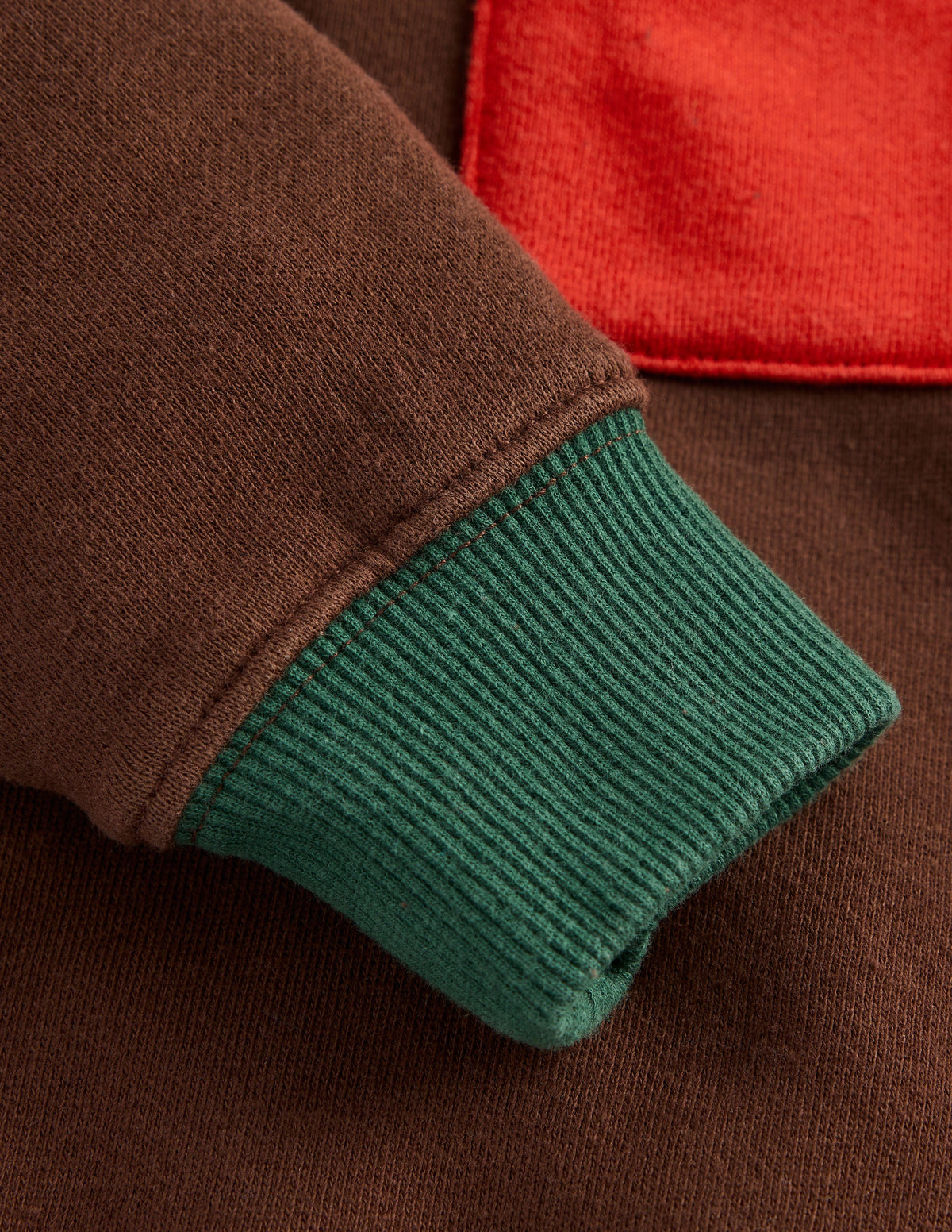 Colourblock Raglan-Raw Umber Colourblock-3