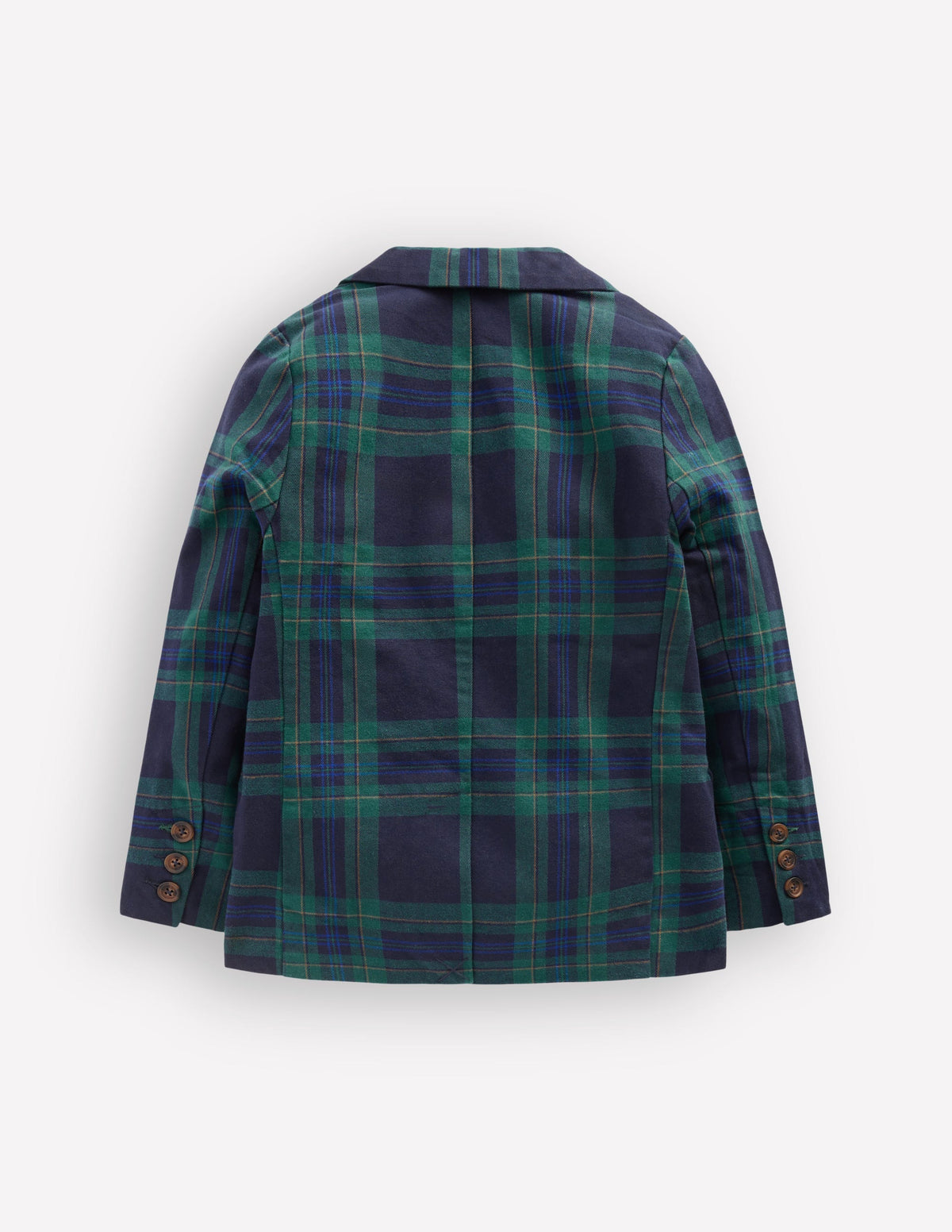 Smart Check Blazer-Navy Check-3