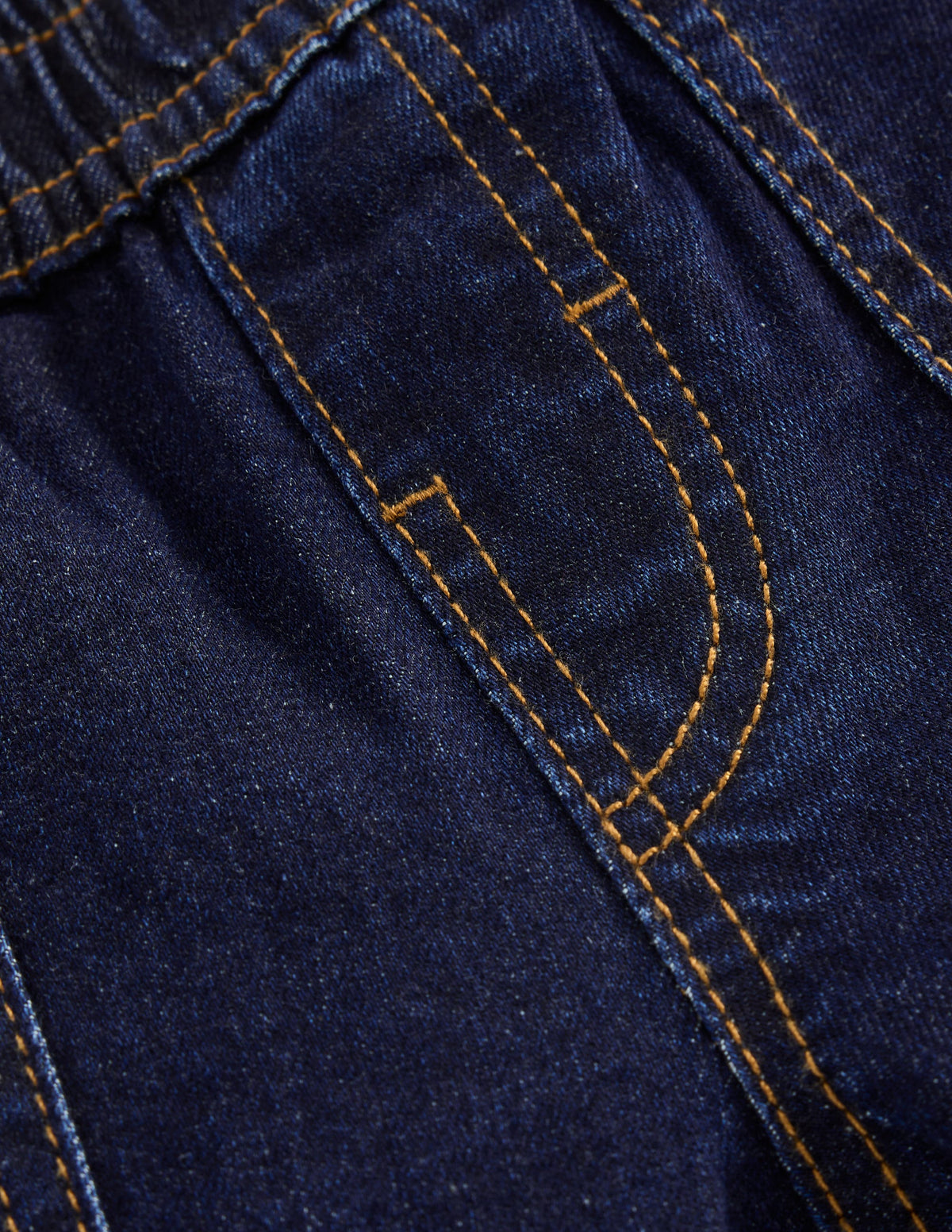 Pull-On Jeans-Dark Wash - Image 3